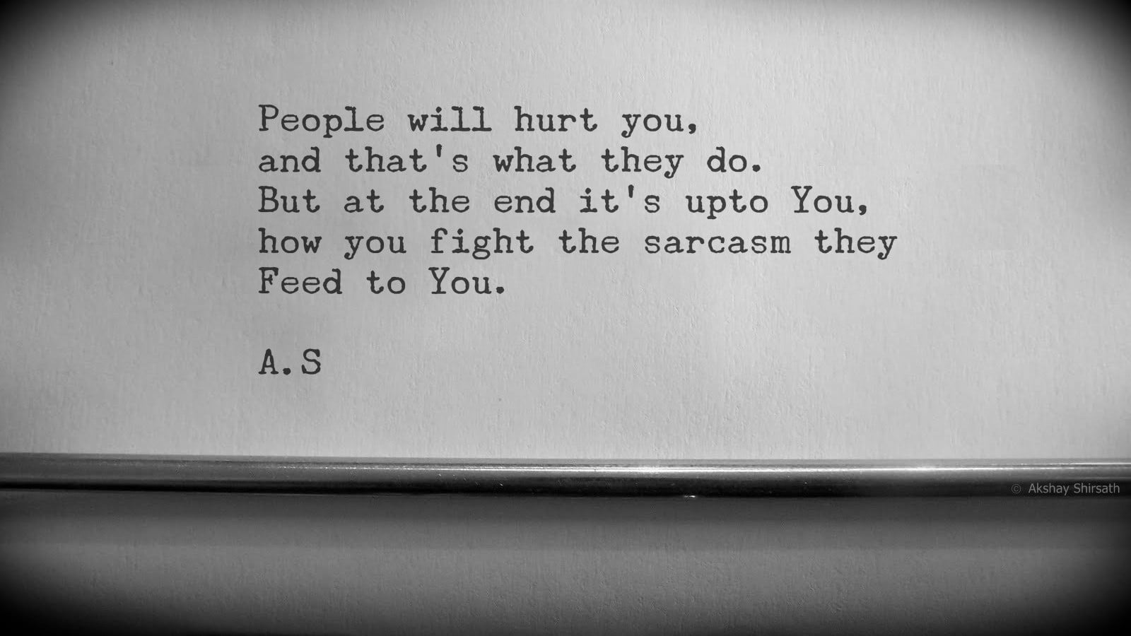 computer, typography, education, western script, vignette, close-up, communication, 720P, typewriter, quote, paper, sarcasm, single object, copy space, HD Wallpaper