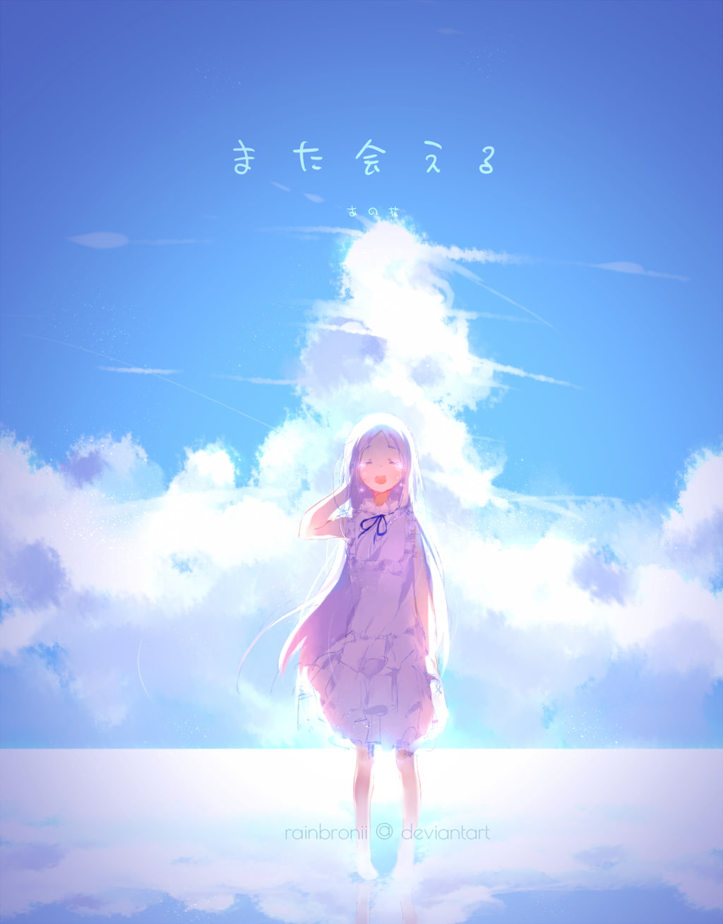 anime girls, Honma Meiko, 720P, Ano Hi Mita Hana no Namae wo Bokutachi wa Mada Shiranai, Phone HD Wallpaper