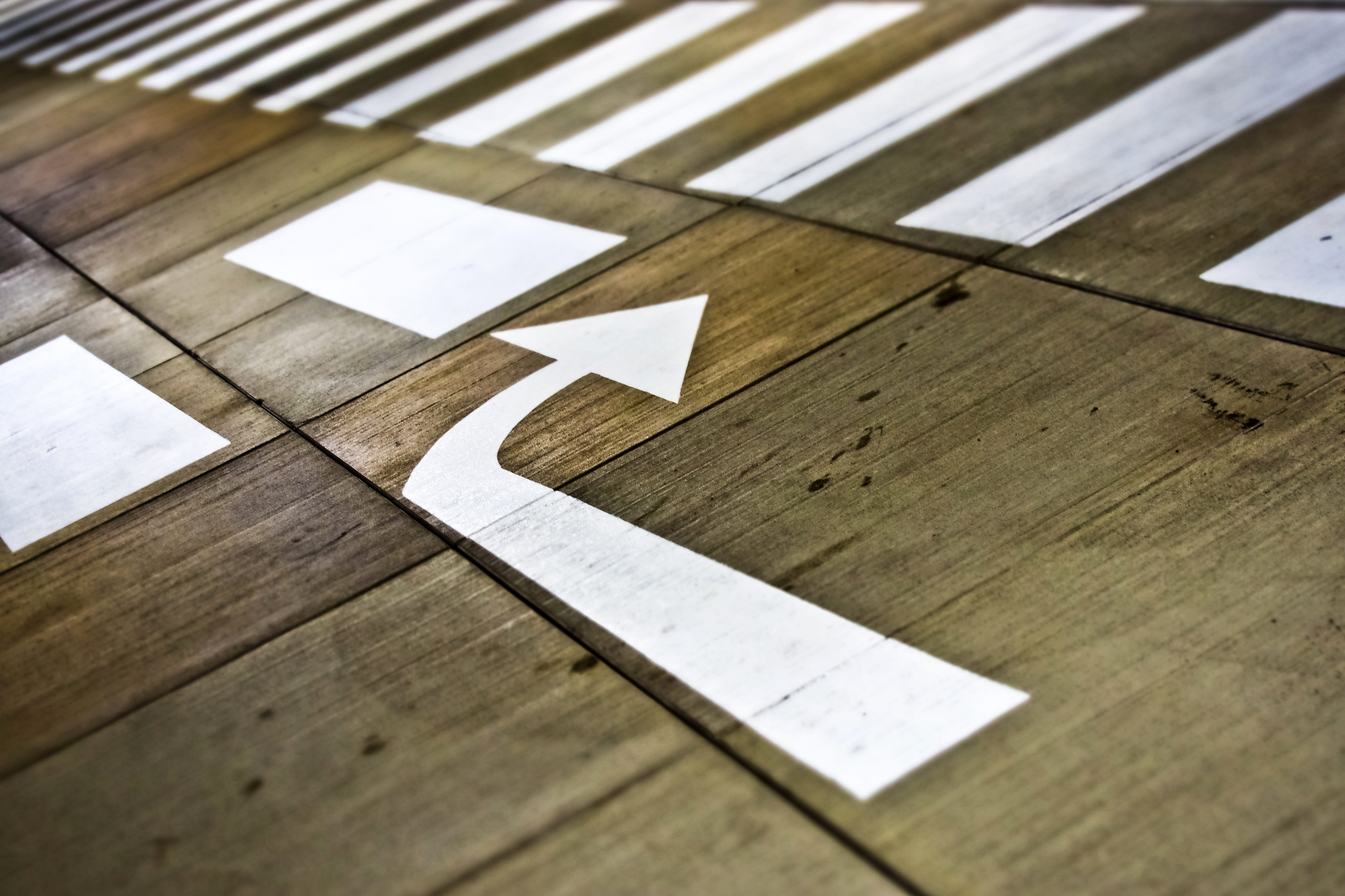 direction, brown, stripes, road, contrast, still life, tilt shift, wood, wood - material, mark, selective focus, indoors, art and craft, drive, characters, HD Wallpaper