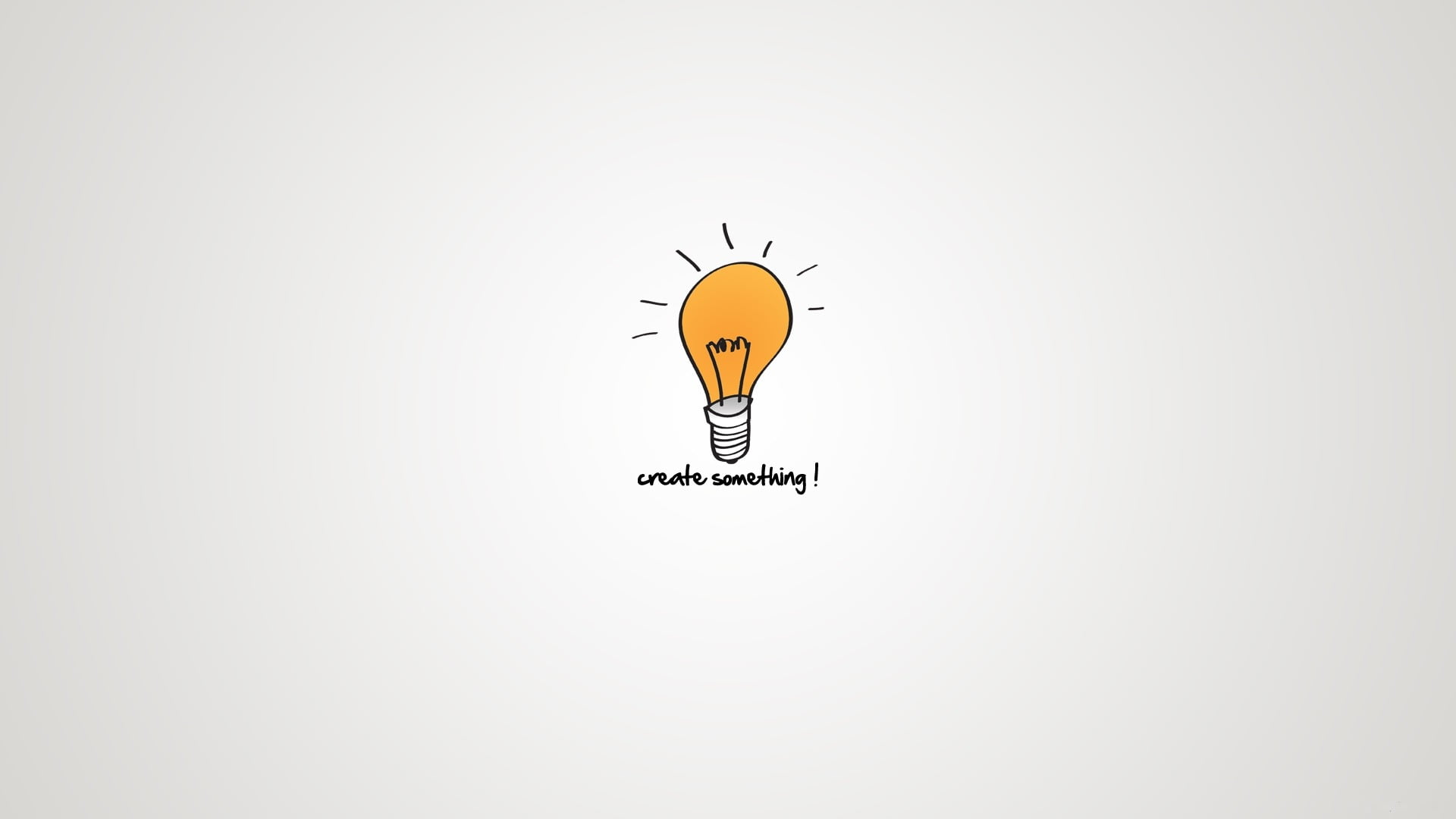 contemplation, inspiration, light - Natural Phenomenon, studio shot, business, ideas, invention, energy, orange, backgrounds, concepts, light, no people, HD Wallpaper