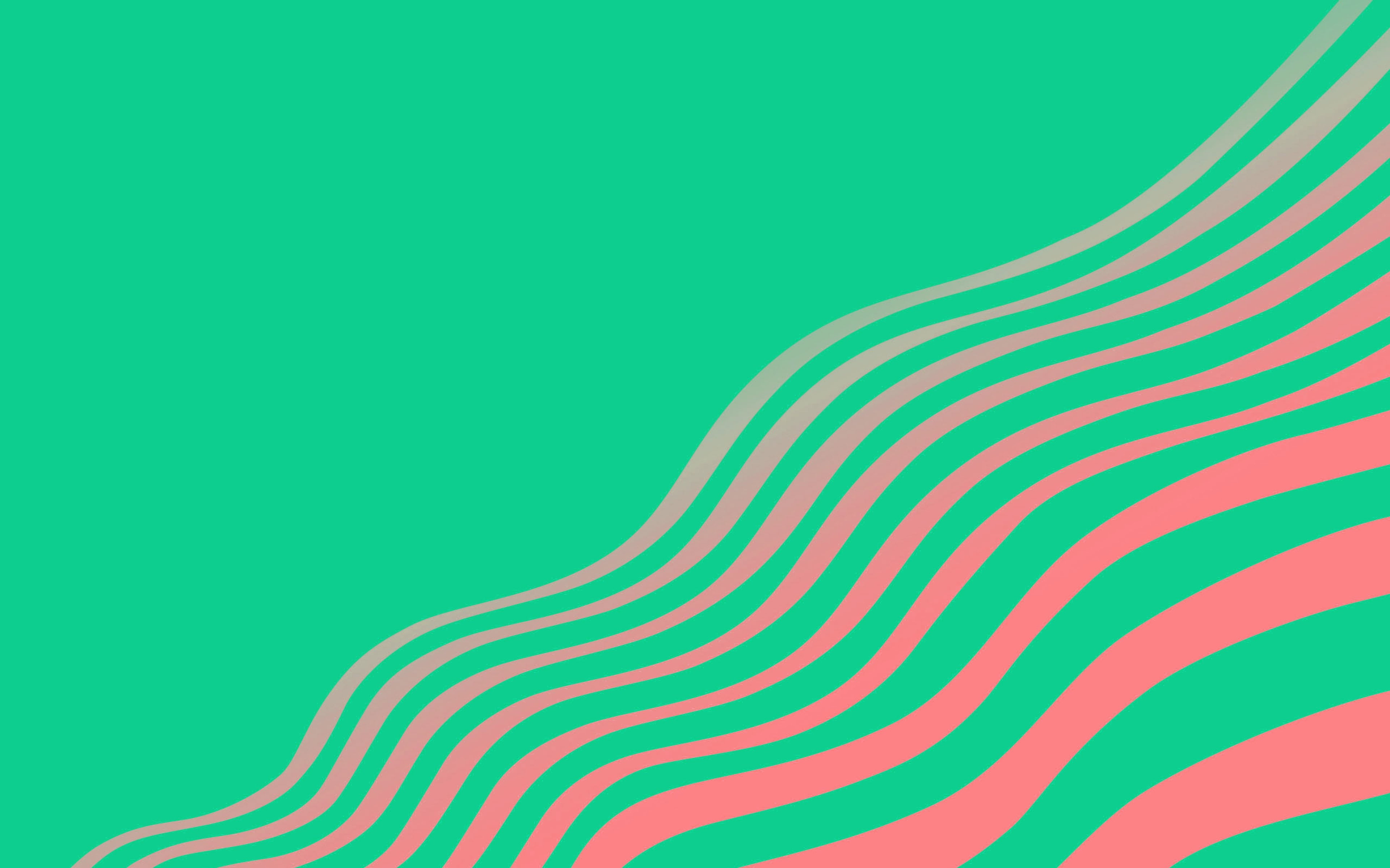 colored background, art and craft, striped, vibrant color, water, green, curve, 4K, pattern, line, creativity, backgrounds, multi colored, no people, green color, HD Wallpaper