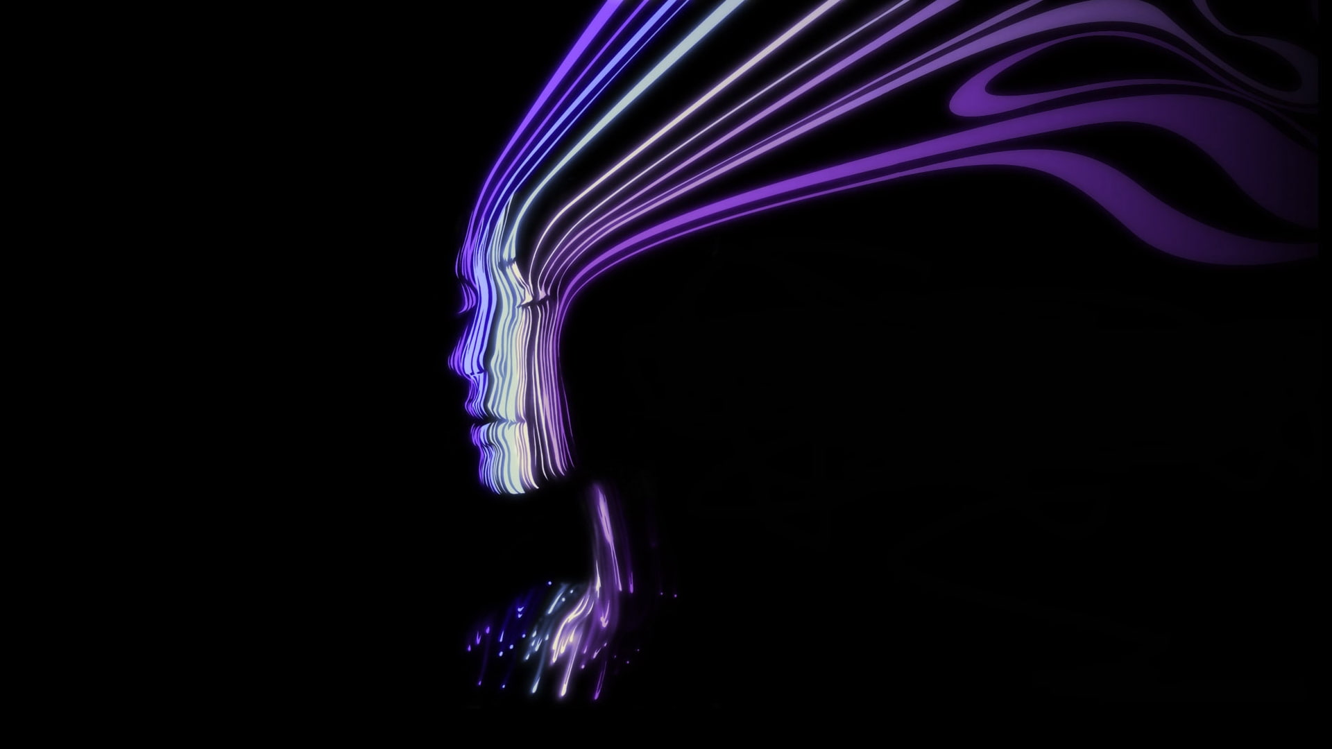abstract, extra, purple, every, extend, faces, 1080P, HD Wallpaper
