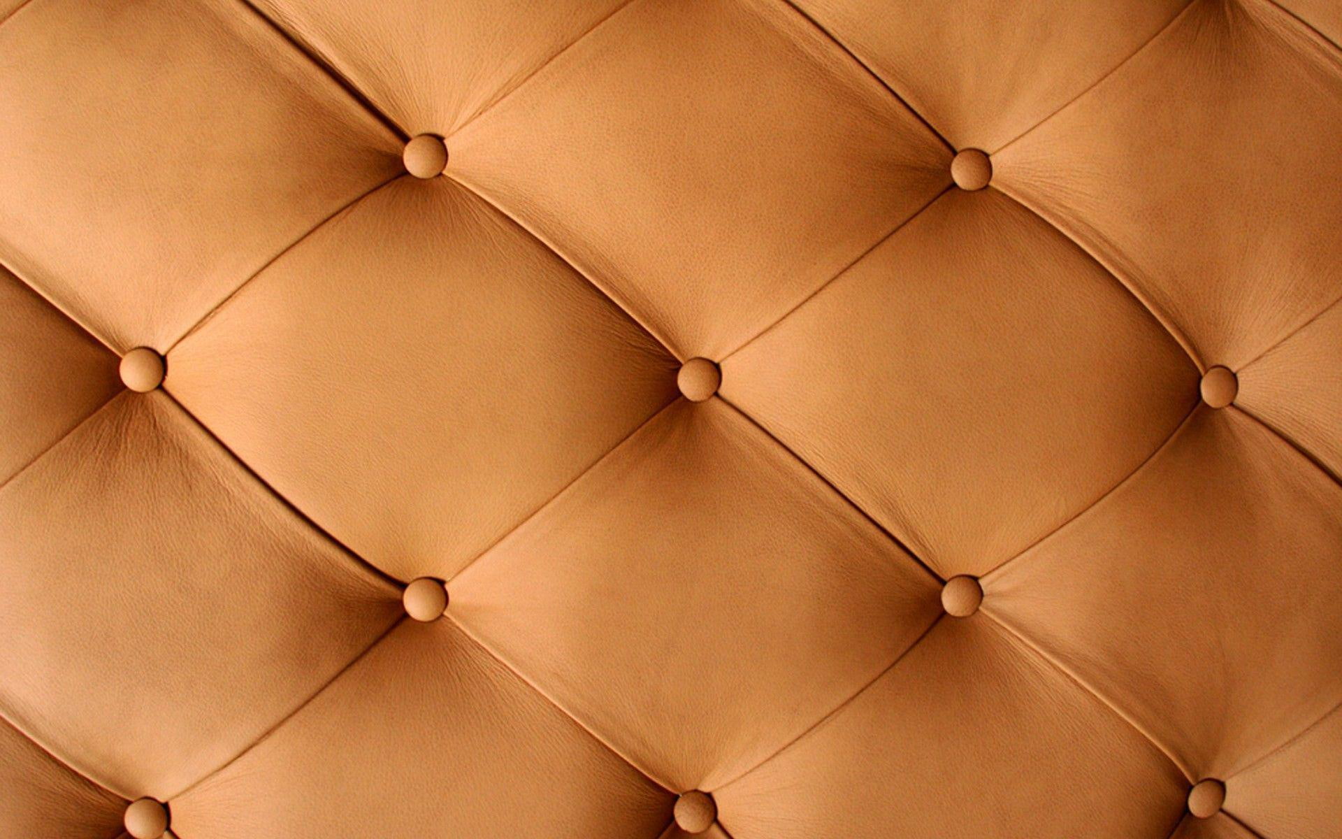 quilted, texture, photography, 1920x1200, brown, leather, 1080P, HD Wallpaper