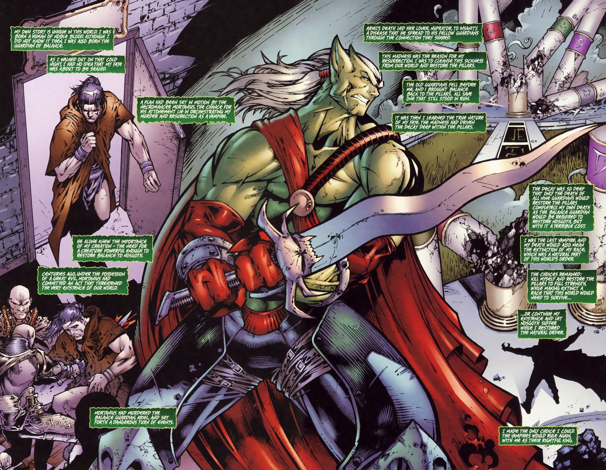action, adventure, legacy, fantasy, vampire, 1lok, online, fighting, kain, 1080P, HD Wallpaper
