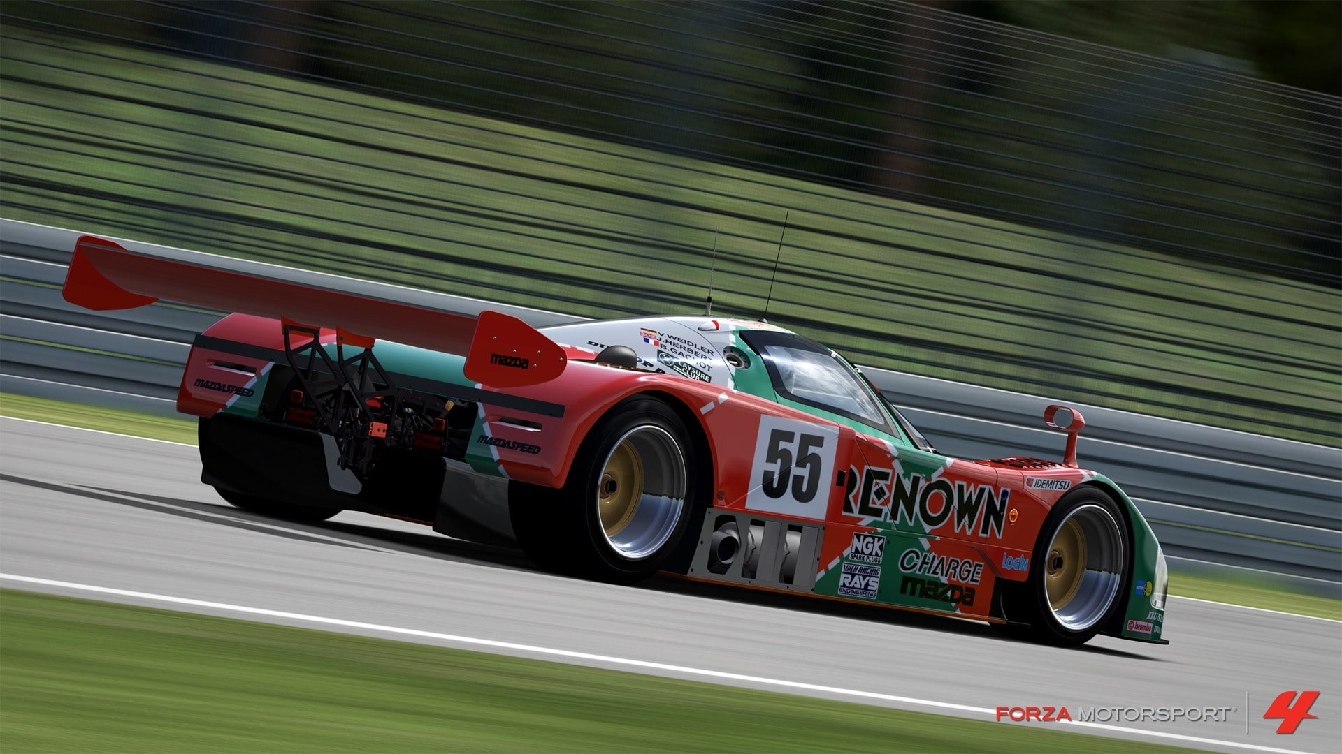 1080P, art, forza, Video Games, motorsport, games, hd, video, x, mazda, xbox, b, Xbox 360, HD Wallpaper