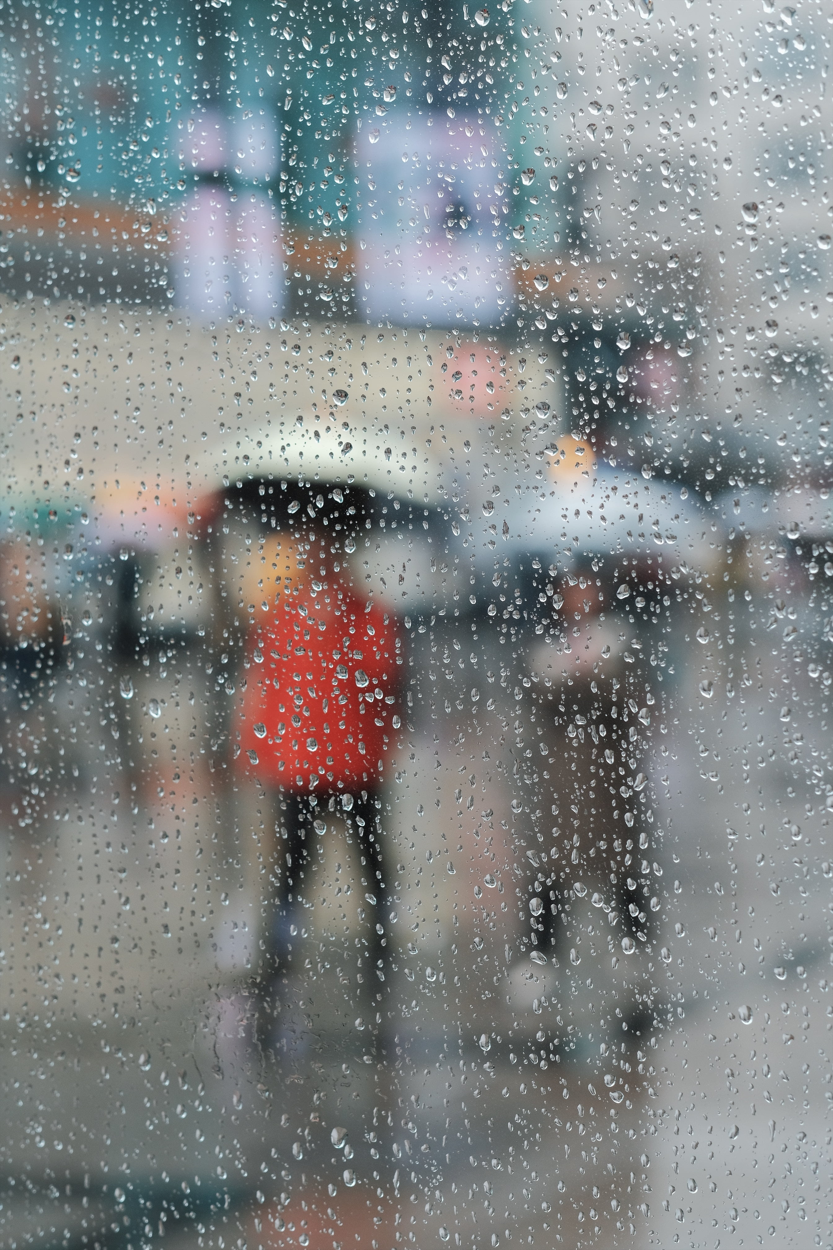 rain, water, drop, glass, close-up, mode of transportation, focus on foreground, glass - material, drops, nature, indoors, surface, city, wet, moisture, Phone HD Wallpaper
