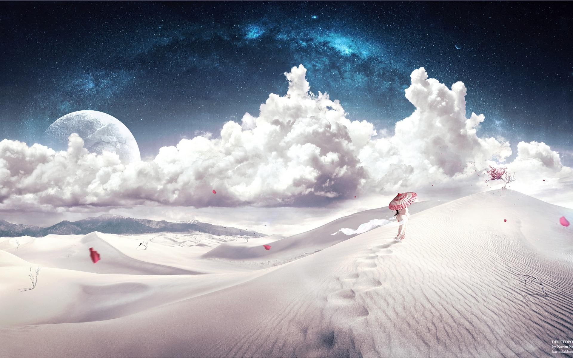 1080P, dreamy and fantasy, flies, time, HD Wallpaper