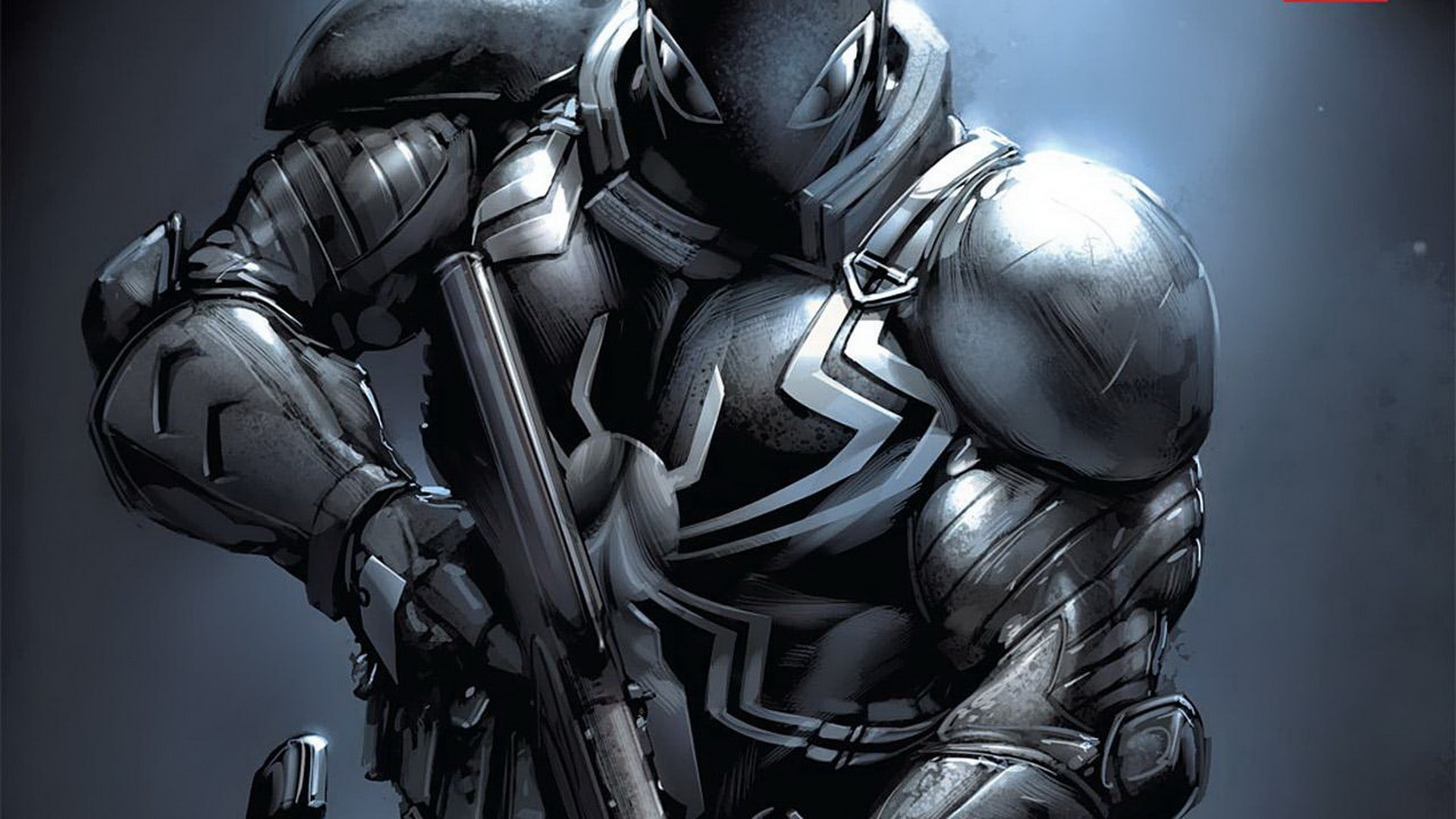 1080P, Venom, Marvel Cinematic Universe, Agent Venom, Spider-Man, HD Wallpaper