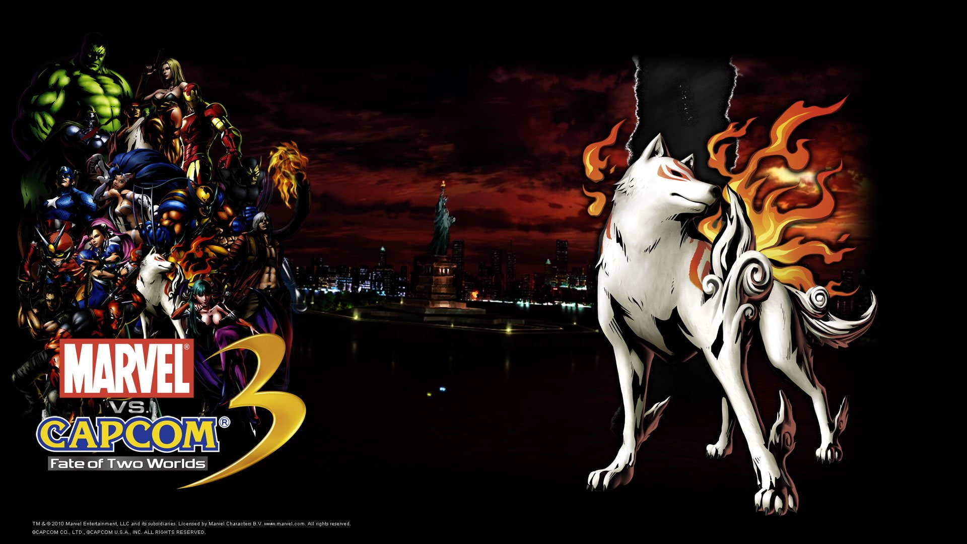 Video Game, Marvel vs. Capcom 3: Fate of Two Worlds, Marvel vs. Capcom, 1080P, HD Wallpaper