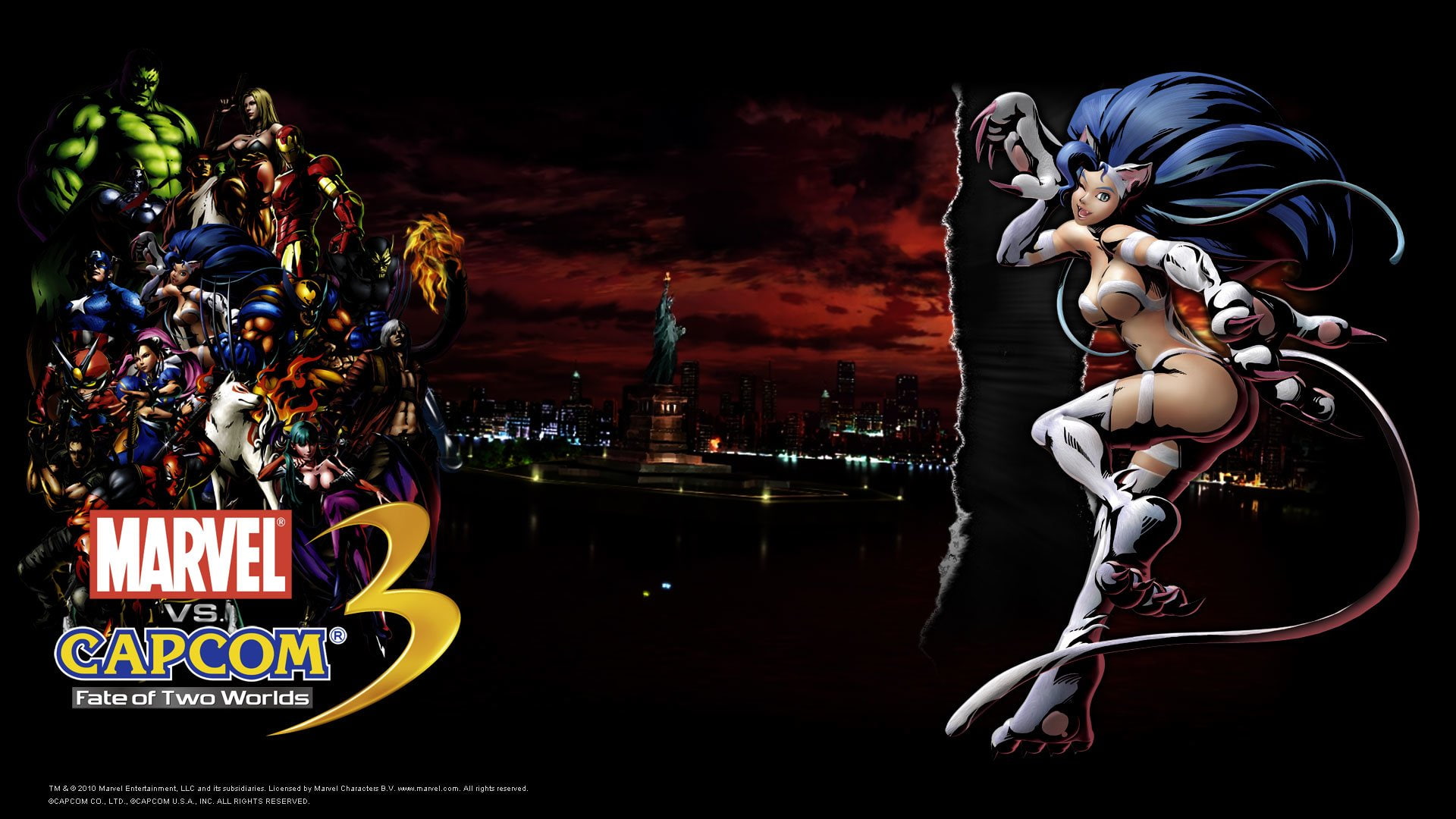 Video Game, Marvel vs. Capcom, 1080P, Marvel vs. Capcom 3: Fate of Two Worlds, HD Wallpaper