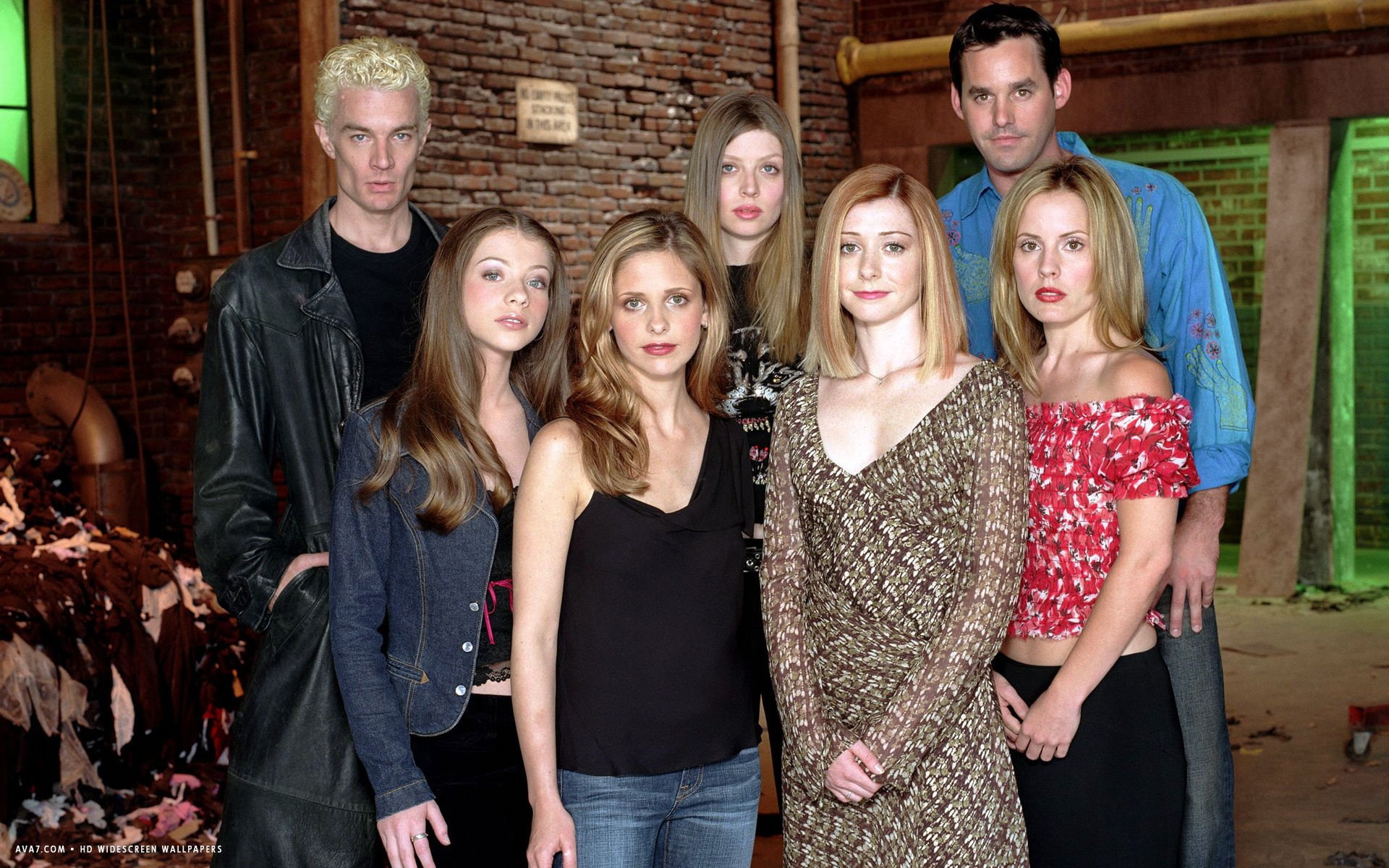 slayer, fantasy, 1080P, series, vampire, gellar, action, michelle, sarah, drama, horror, buffy, supernatural, HD Wallpaper