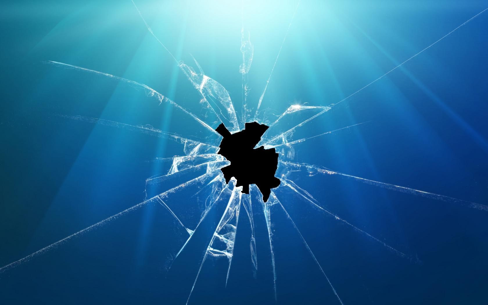 720P, cracked screen, HD Wallpaper