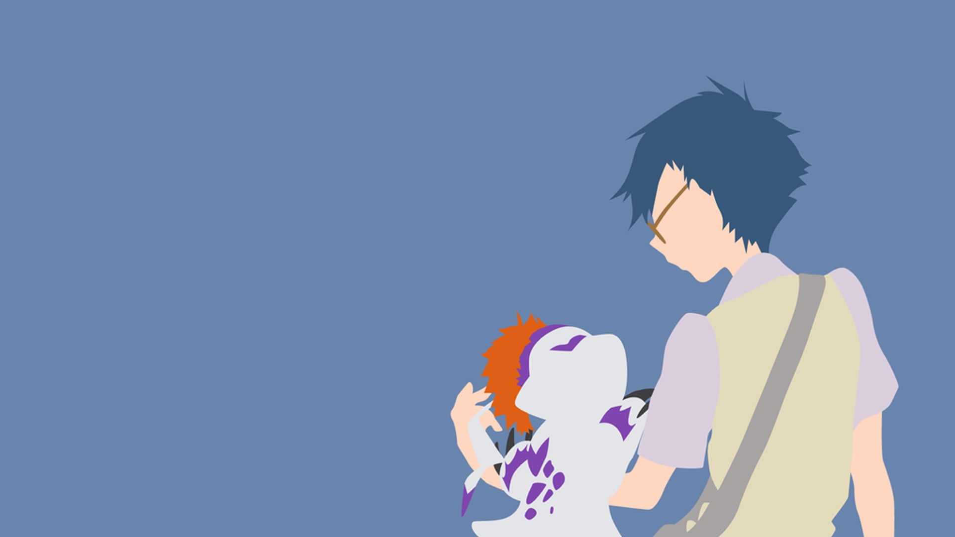 headshot, women, copy space, silhouette, outdoors, one person, digimon adventure tri, contemplation, business person, 1080P, day, adult, digital composite, HD Wallpaper