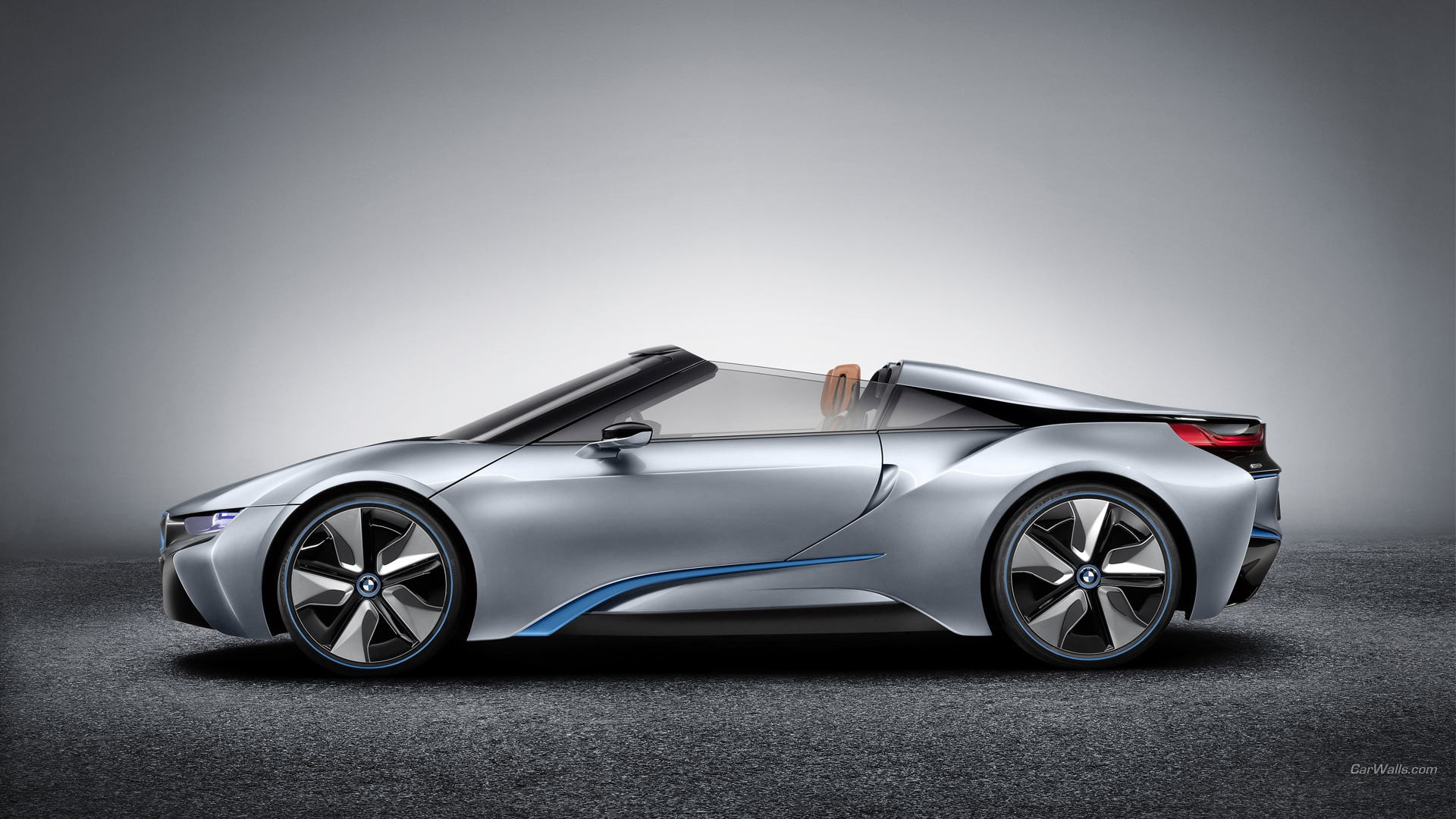 1080P, car, BMW, vehicle, silver cars, BMW i8, HD Wallpaper