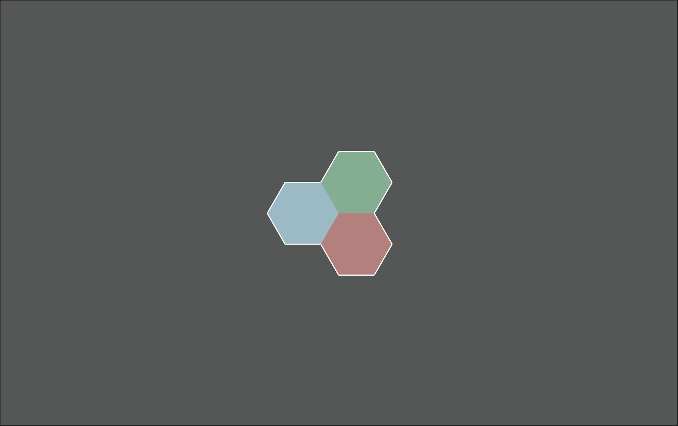 1080P, hexagon, minimalism, HD Wallpaper