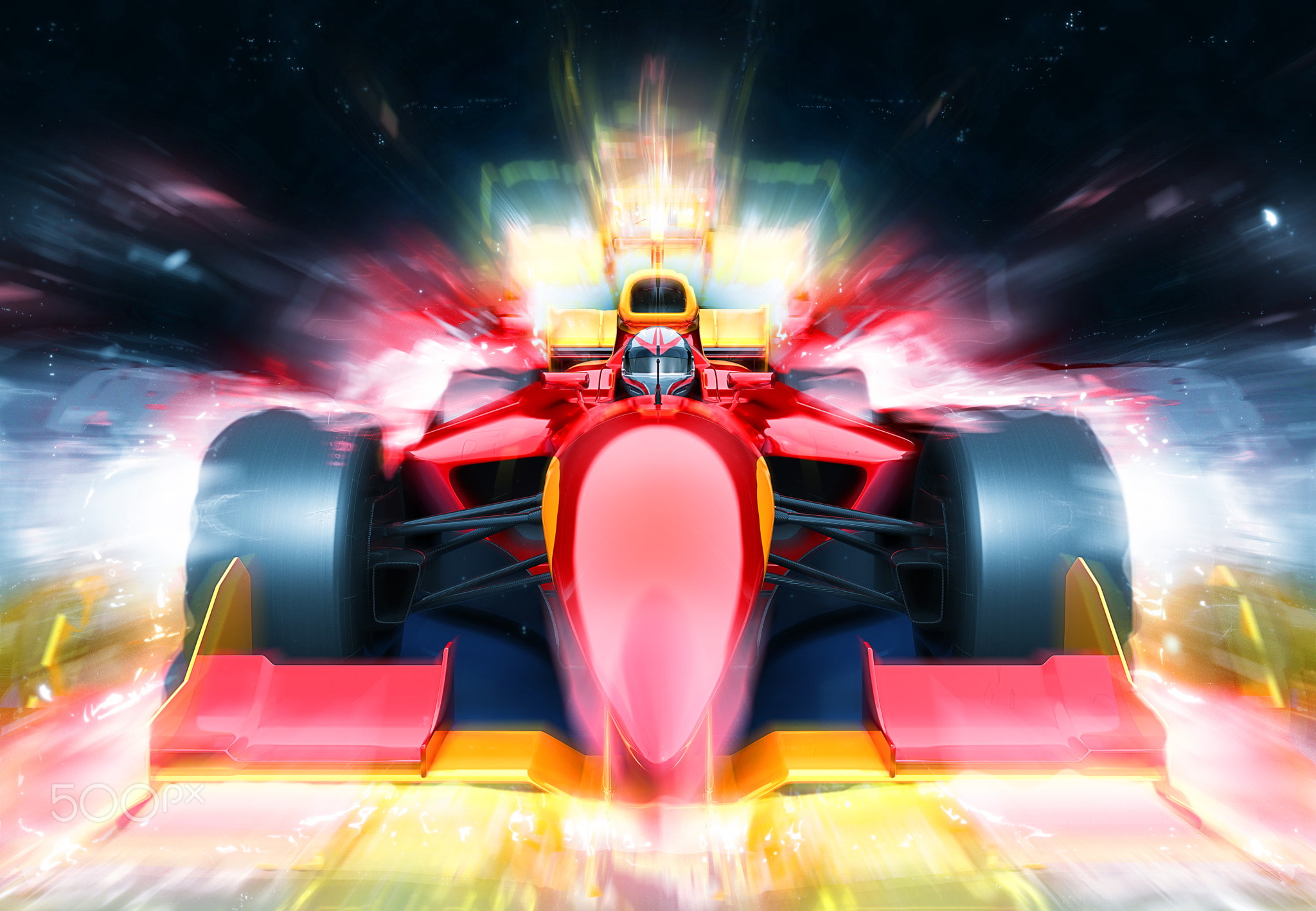 vehicle, 1080P, Formula 1, digital art, car, Tatiana Shepeleva, HD Wallpaper
