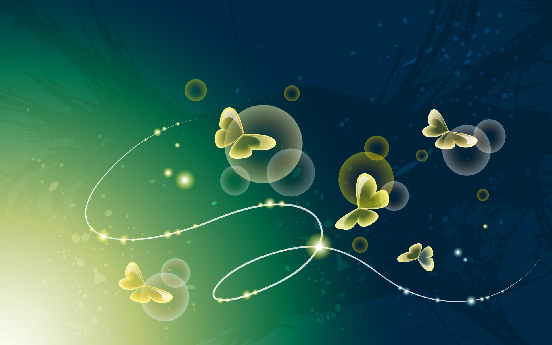 floating, nature, glowing, digital composite, curve, bright, abstract, space, sky, shape, backgrounds, molecular Structure, vector, floating on water, swirl, HD Wallpaper