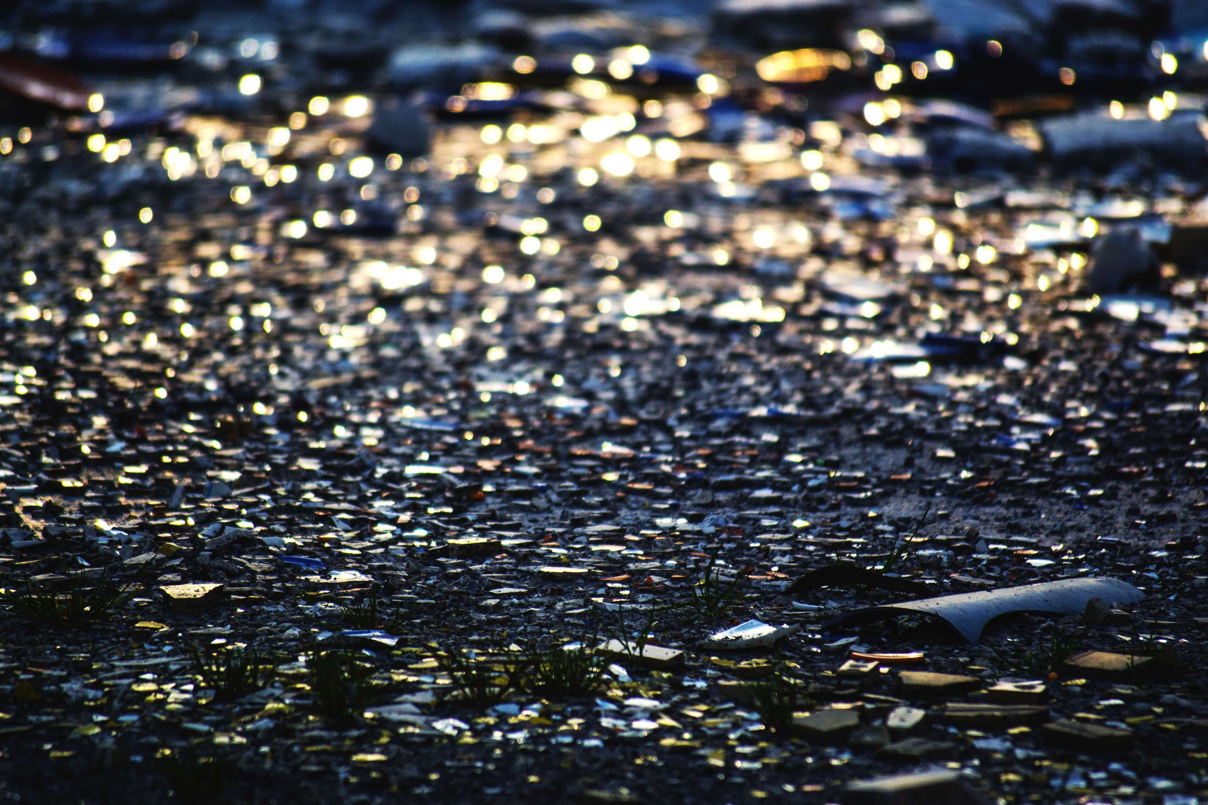 close-up, crash, cold temperature, texture, 4K, broken, city, water, illuminated, architecture, broken glass, no people, shatter, nature, land, outdoors, HD Wallpaper