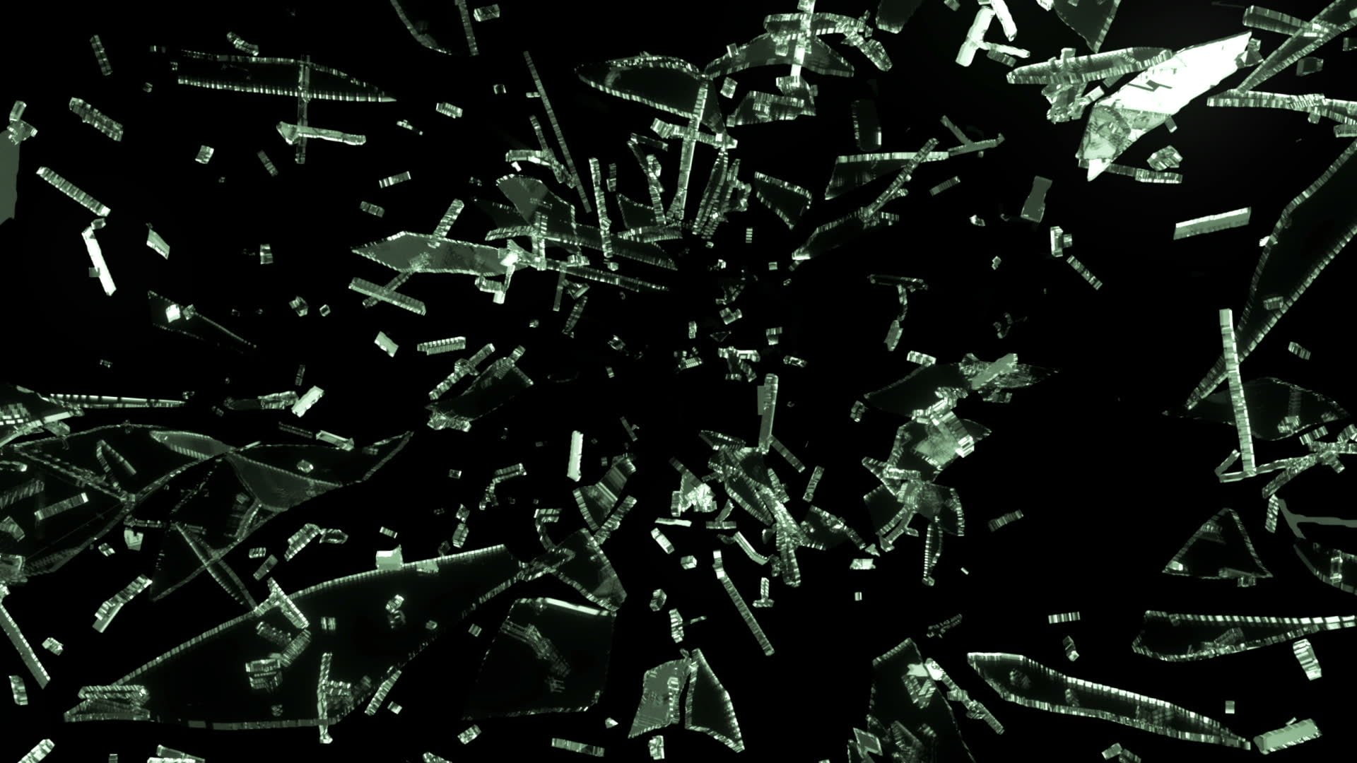 shattered, glass, bokeh, crack, pattern, broken, abstract, window, psychedelic, 1080P, HD Wallpaper