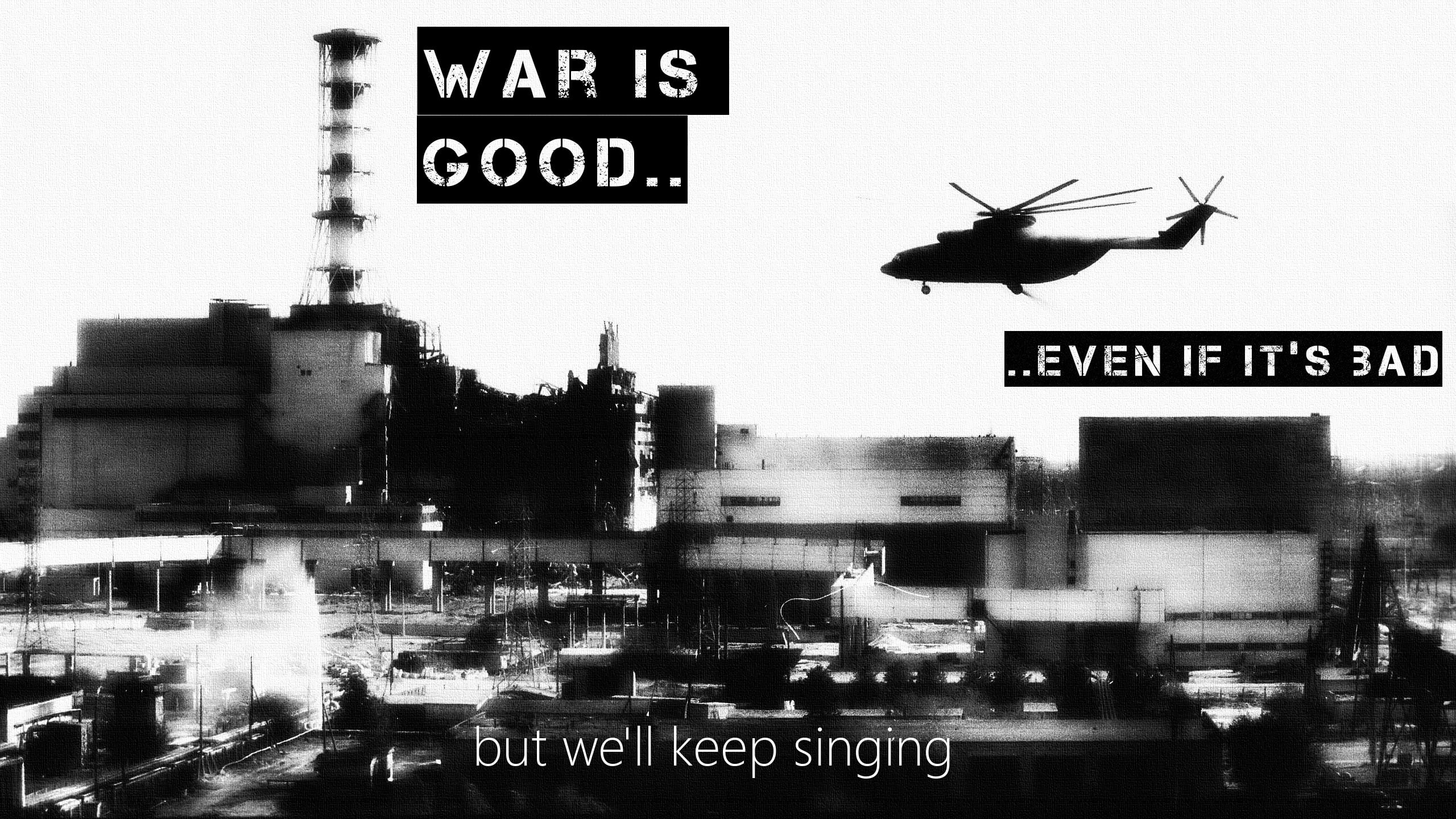 Chernobyl, text, guidance, animal wildlife, house, 2K, one animal, city, sign, black, painting, animal, white, no people, war, western script, animals in the wild, HD Wallpaper