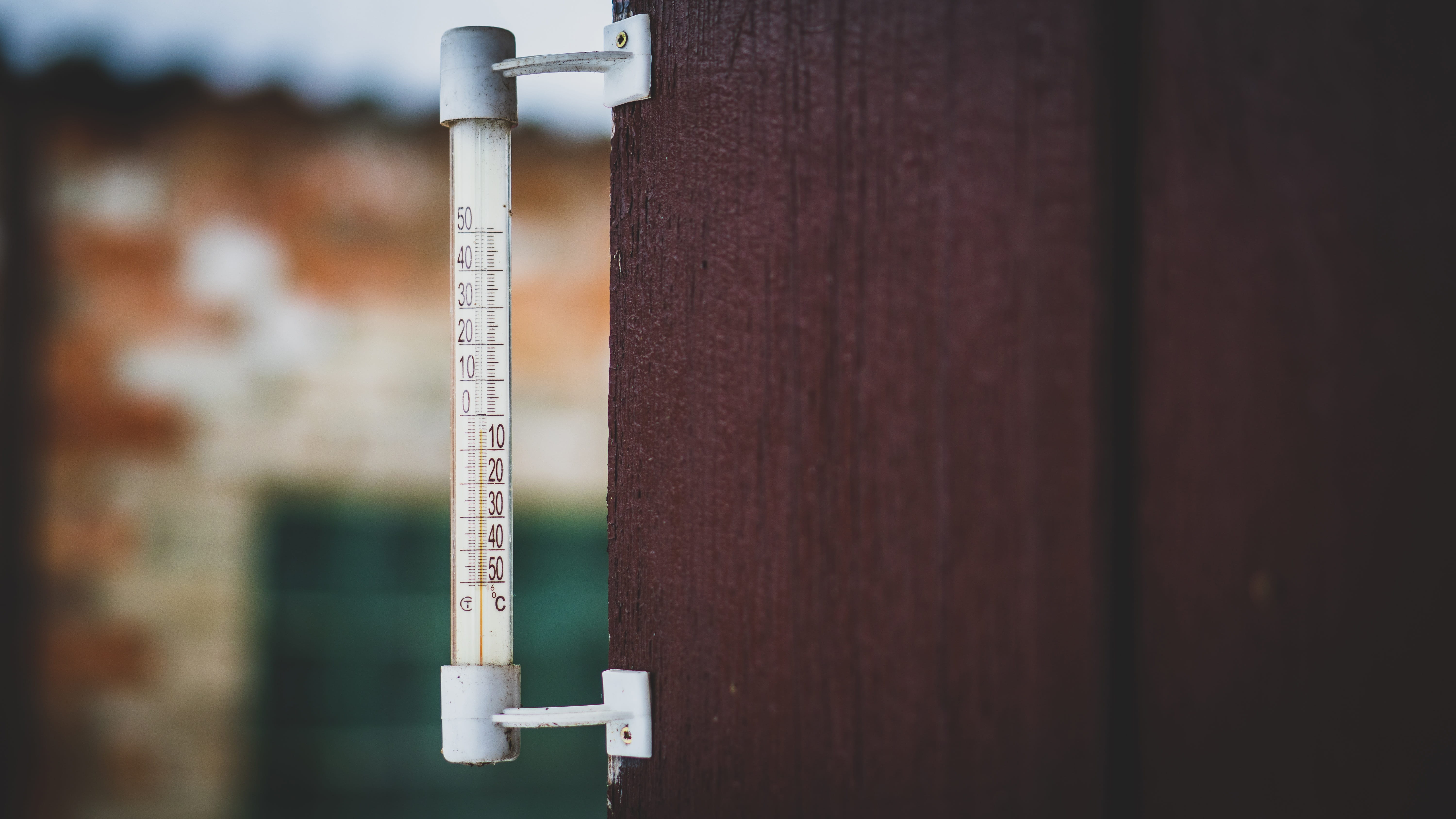 outdoors, nailed, pipe - tube, temperature, frost, focus on foreground, protection, white, winter, lock, architecture, metal, 5K, safety, transparent, HD Wallpaper