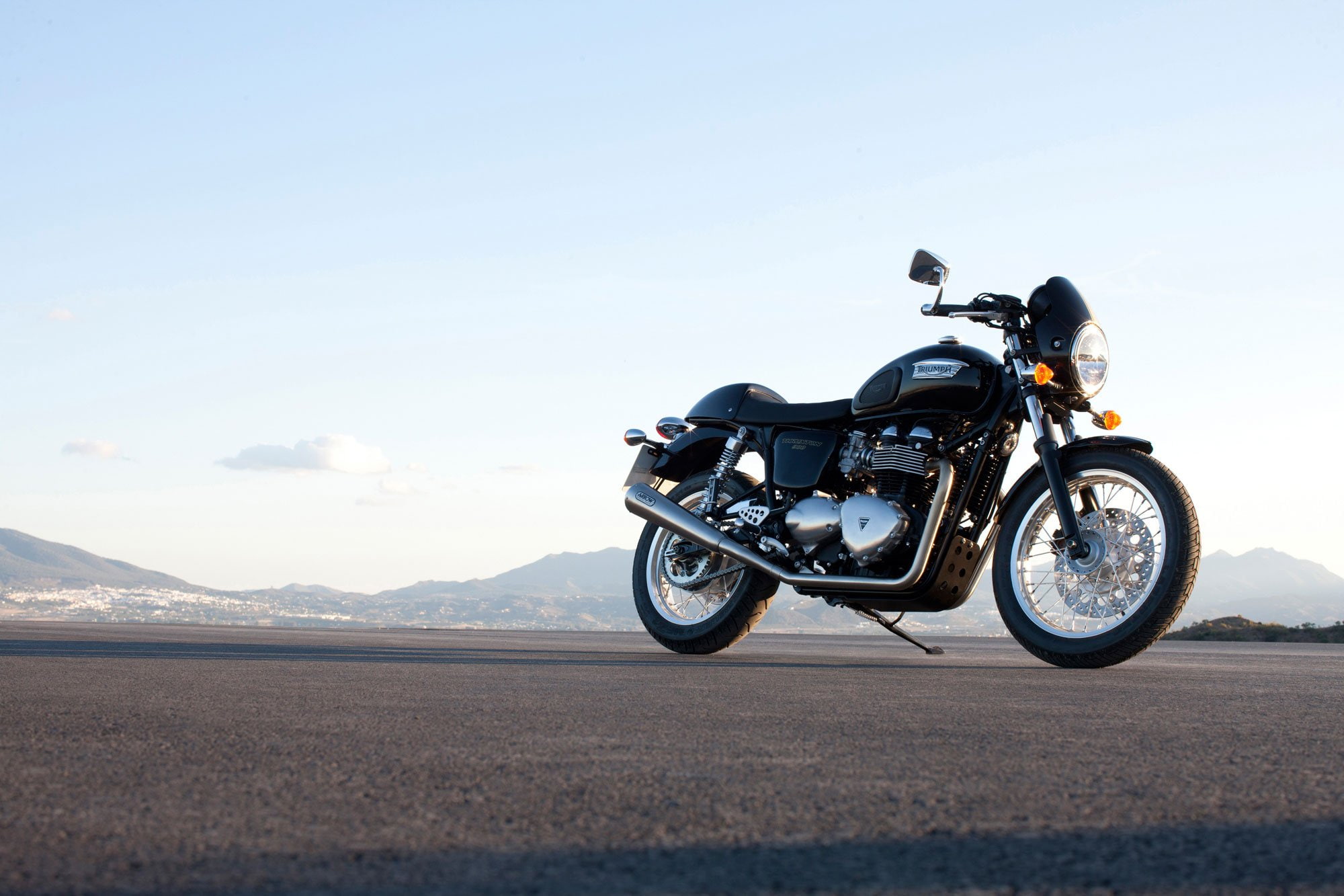2015, 1080P, thruxton, triumph, HD Wallpaper