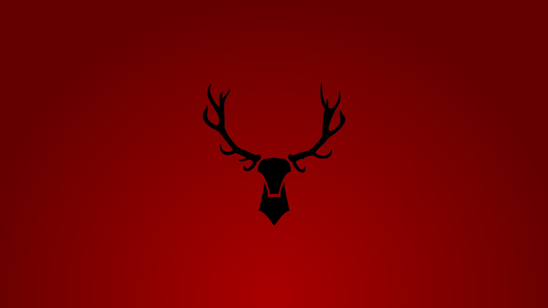 1080P, deer, red, HD Wallpaper