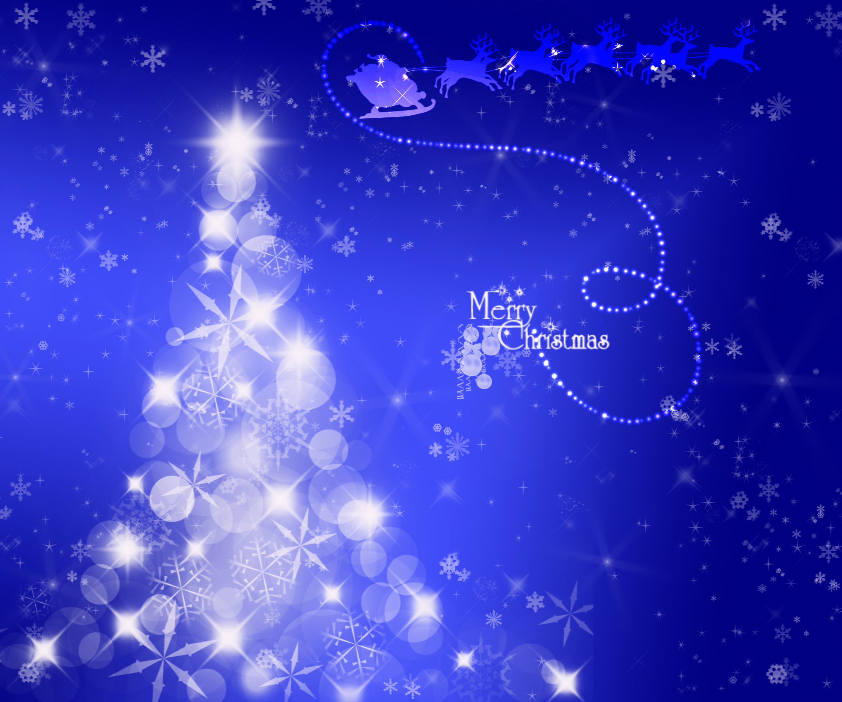 celebration, miracle, ice, space, Deer, nature, cold temperature, backgrounds, snowing, decoration, winter, sky, Tree, merry, color gradient, magic, illuminated, HD Wallpaper