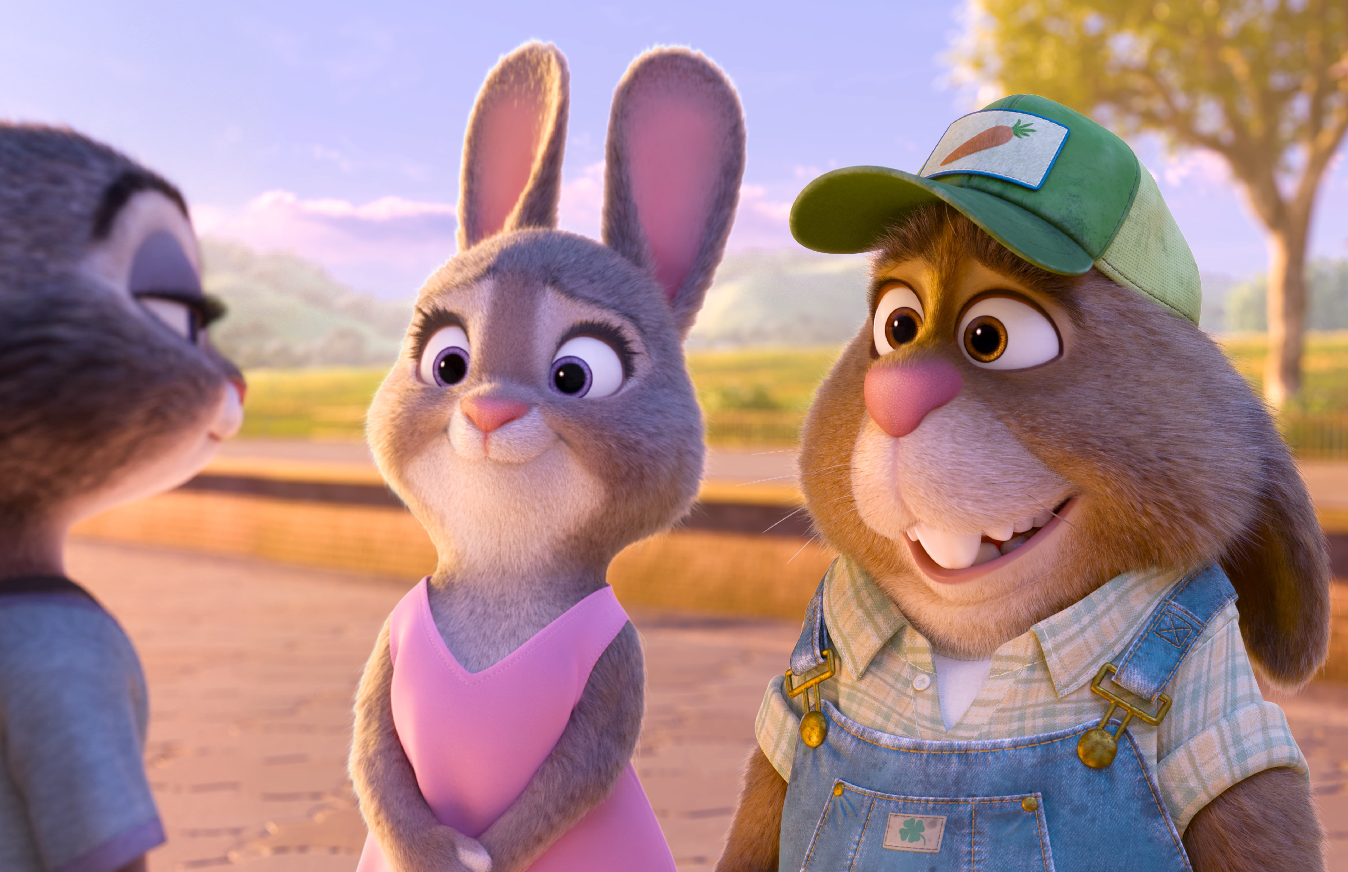 humor, representation, day, headshot, portrait, zootopia, celebration, movies, childhood, rabbit - animal, fun, 4K, cartoons, sky, mammal, animal imitation, HD Wallpaper
