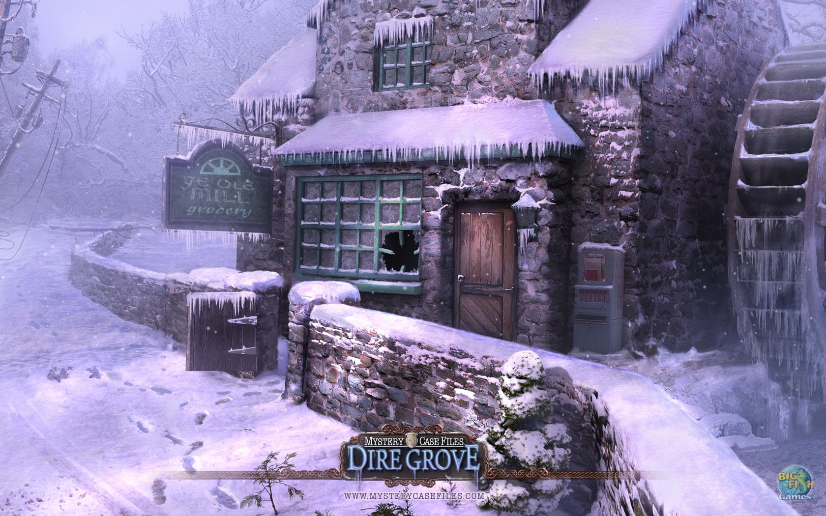 Perfect, plant, rpg, cold temperature, 720P, snowing, village, online, building, no people, architecture, Mystery, Exploration, adventure, house, covering, HD Wallpaper