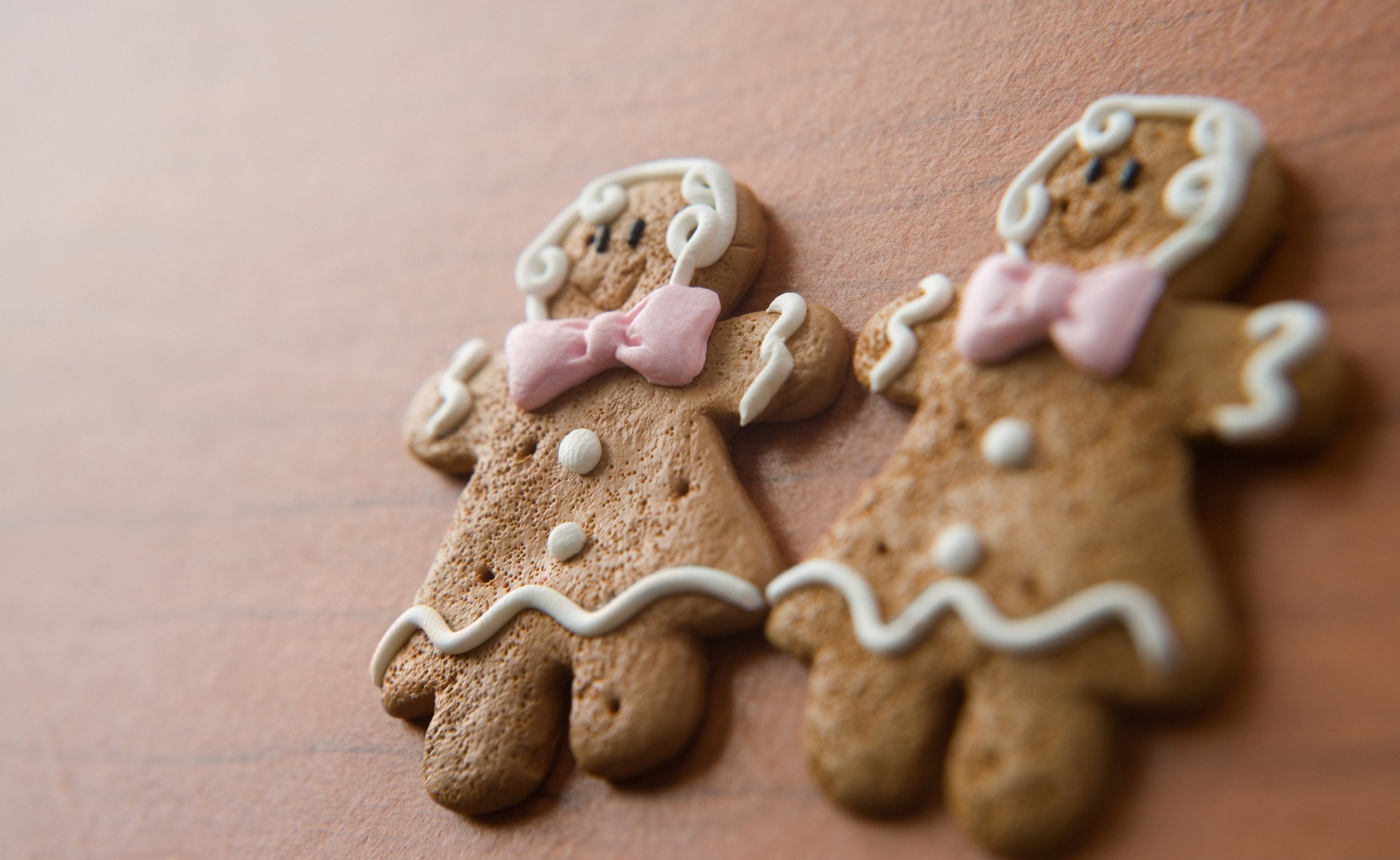 2K, cookie, celebration, snack, two, brown, holiday, no people, sweet food, representation, human representation, Gingerbread, gingerbread cookie, indulgence, HD Wallpaper