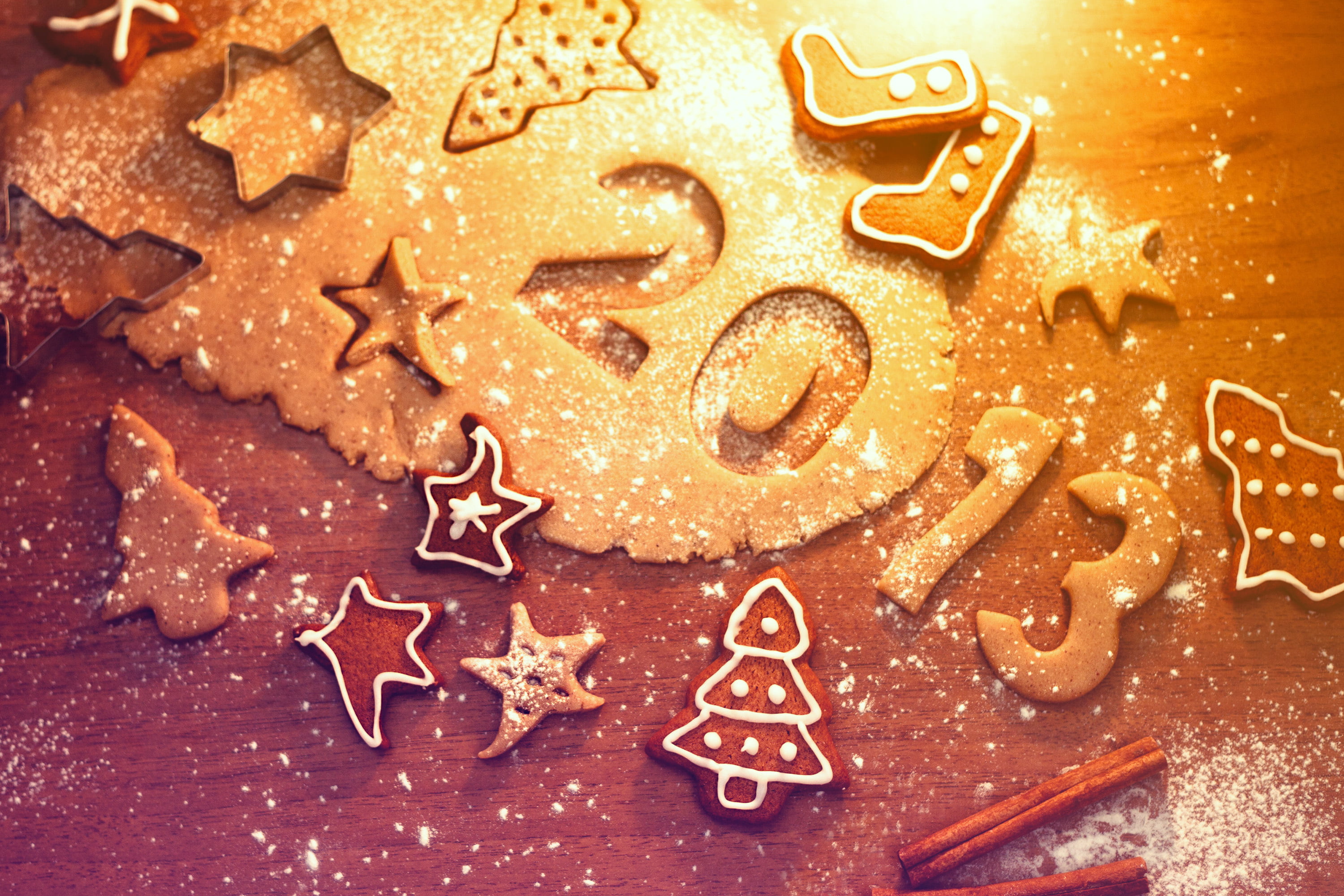 baking, candy, cinnamon, illustration, gingerbread Cake, spice, event, baked, ornate, 2K, Christmas, brown, copy Space, gingerbread Man, cookies, winter, HD Wallpaper