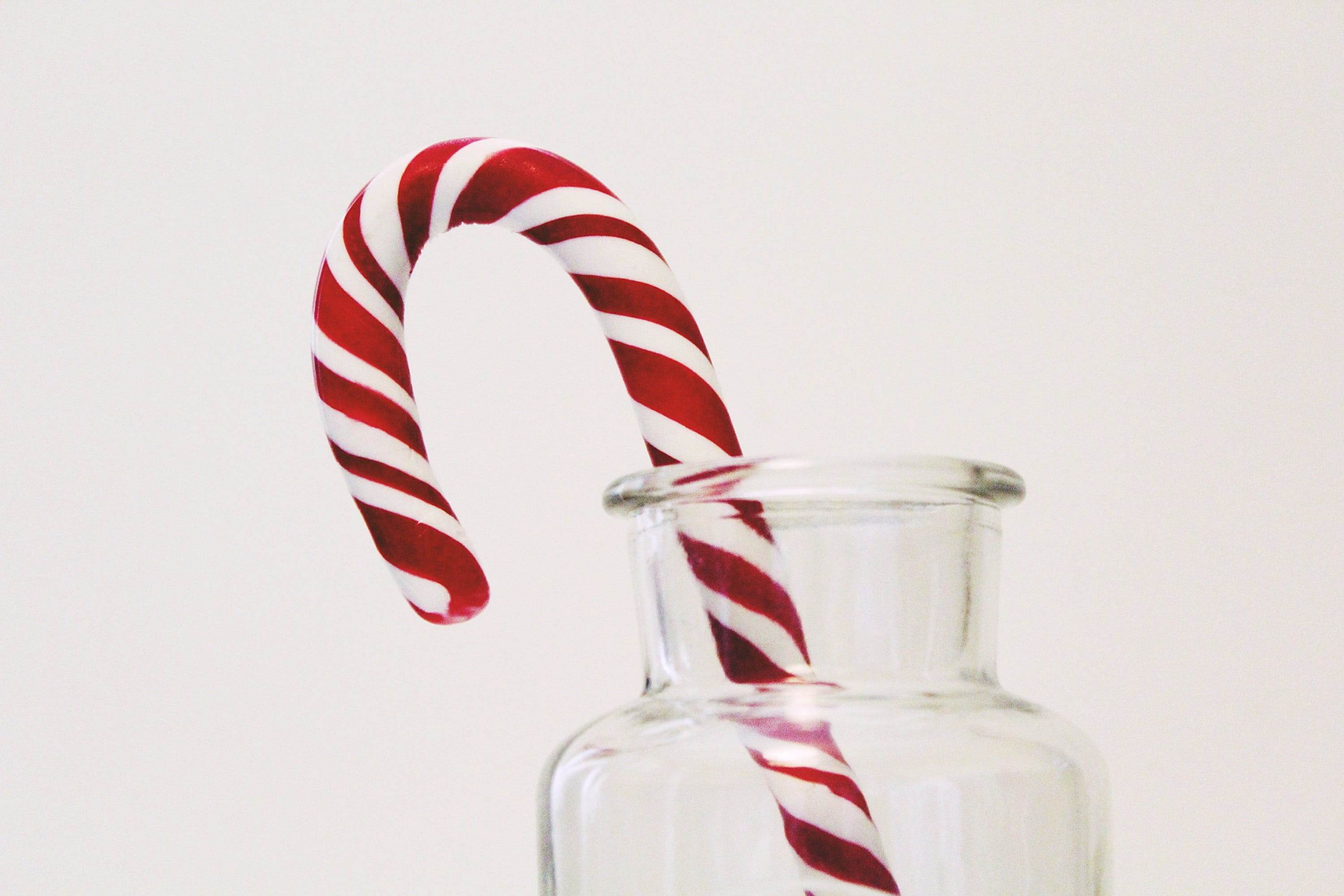 food, flag, container, nibble, glass, treat, studio shot, sweet, indoors, sweet food, sweetness, candy, brand, striped, christmas, 2K, close-up, white background, HD Wallpaper