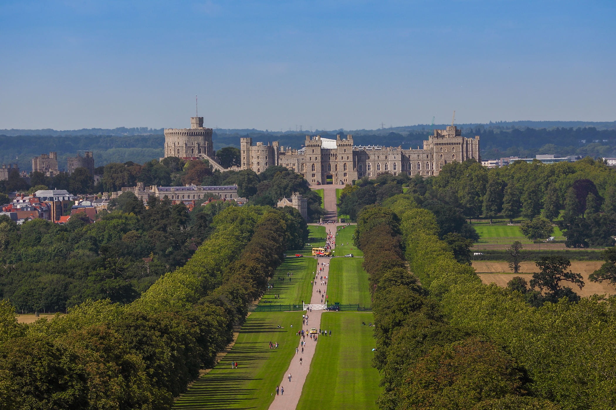 1080P, green color, park, growth, city, scenics - nature, plant, no people, the past, nature, building exterior, monument, landscape, tree, built structure, HD Wallpaper