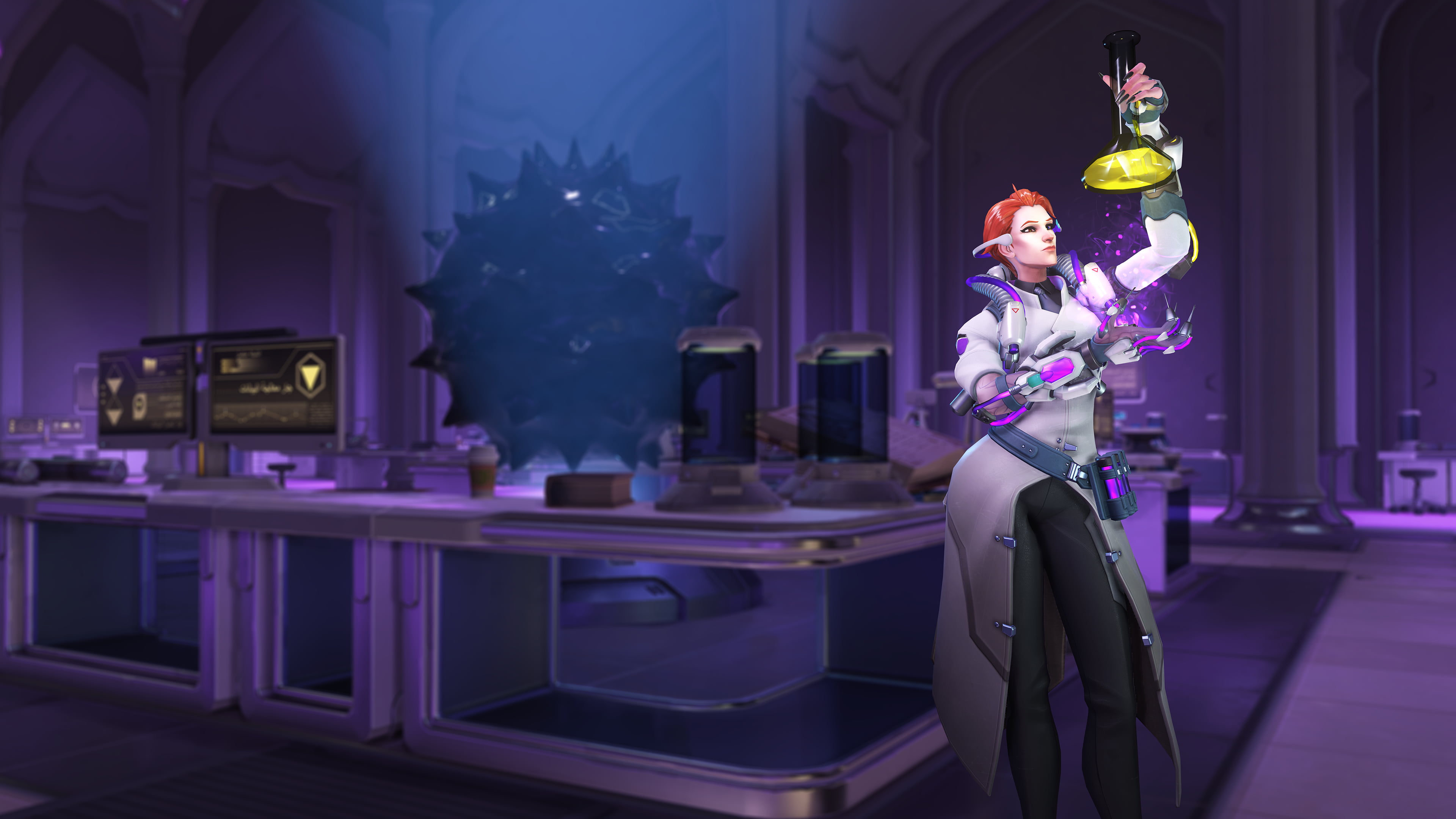 Overwatch, Moira (Overwatch), Video Game, 4K, HD Wallpaper