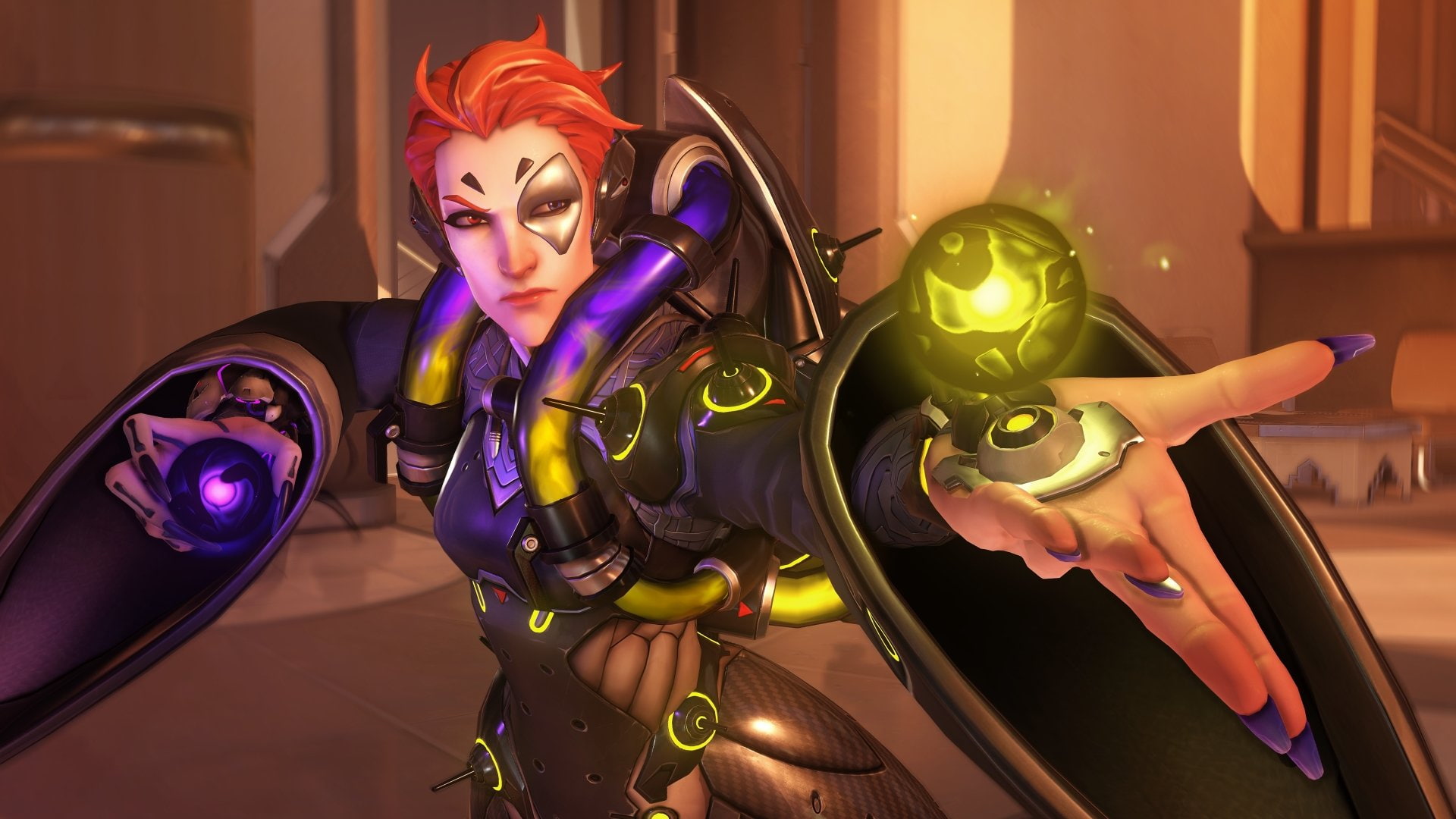 Moira (Overwatch), Overwatch, 1080P, Video Game, HD Wallpaper