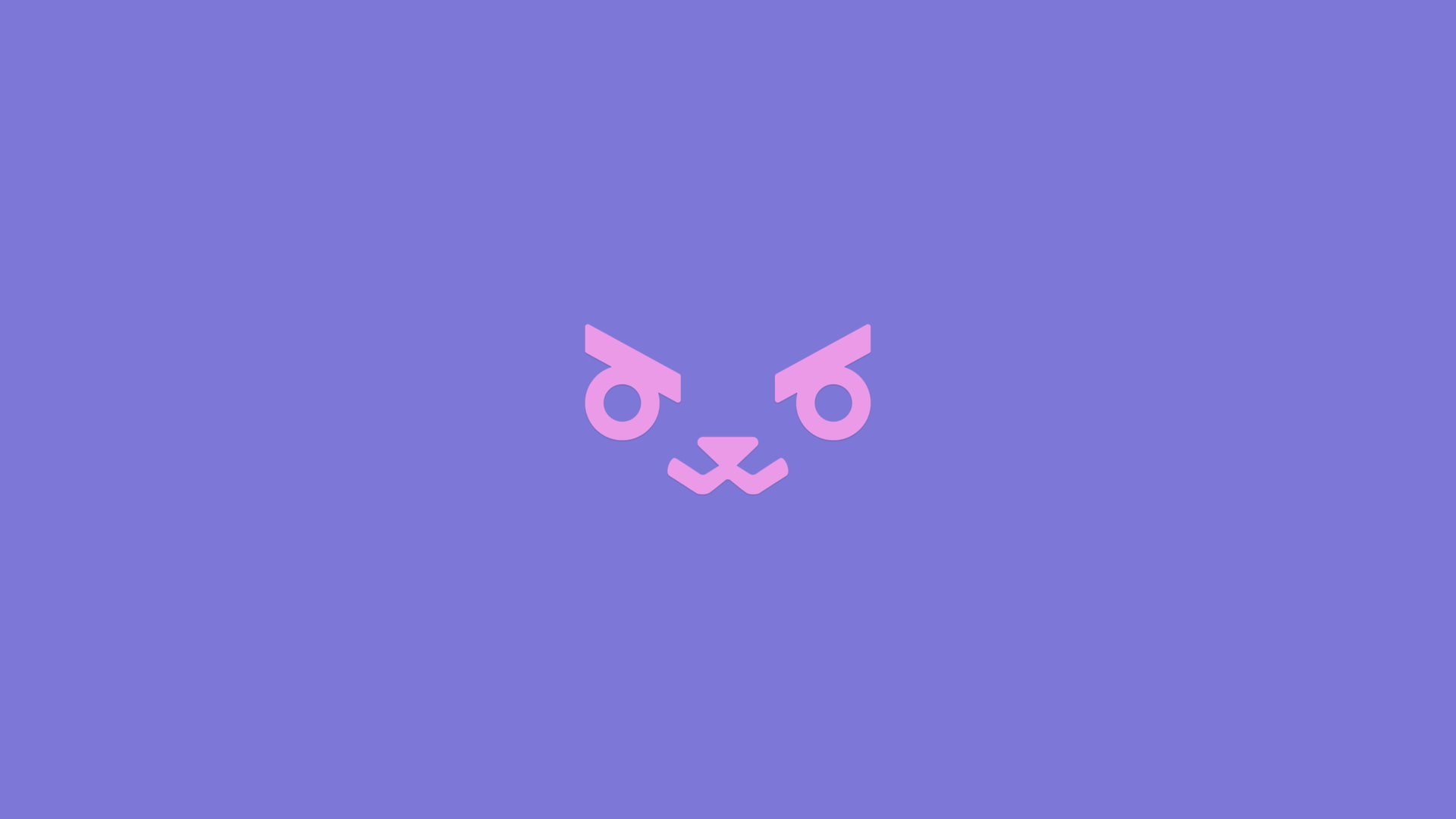 minimalism, D.Va (Overwatch), PC gaming, 1080P, Overwatch, simple background, HD Wallpaper