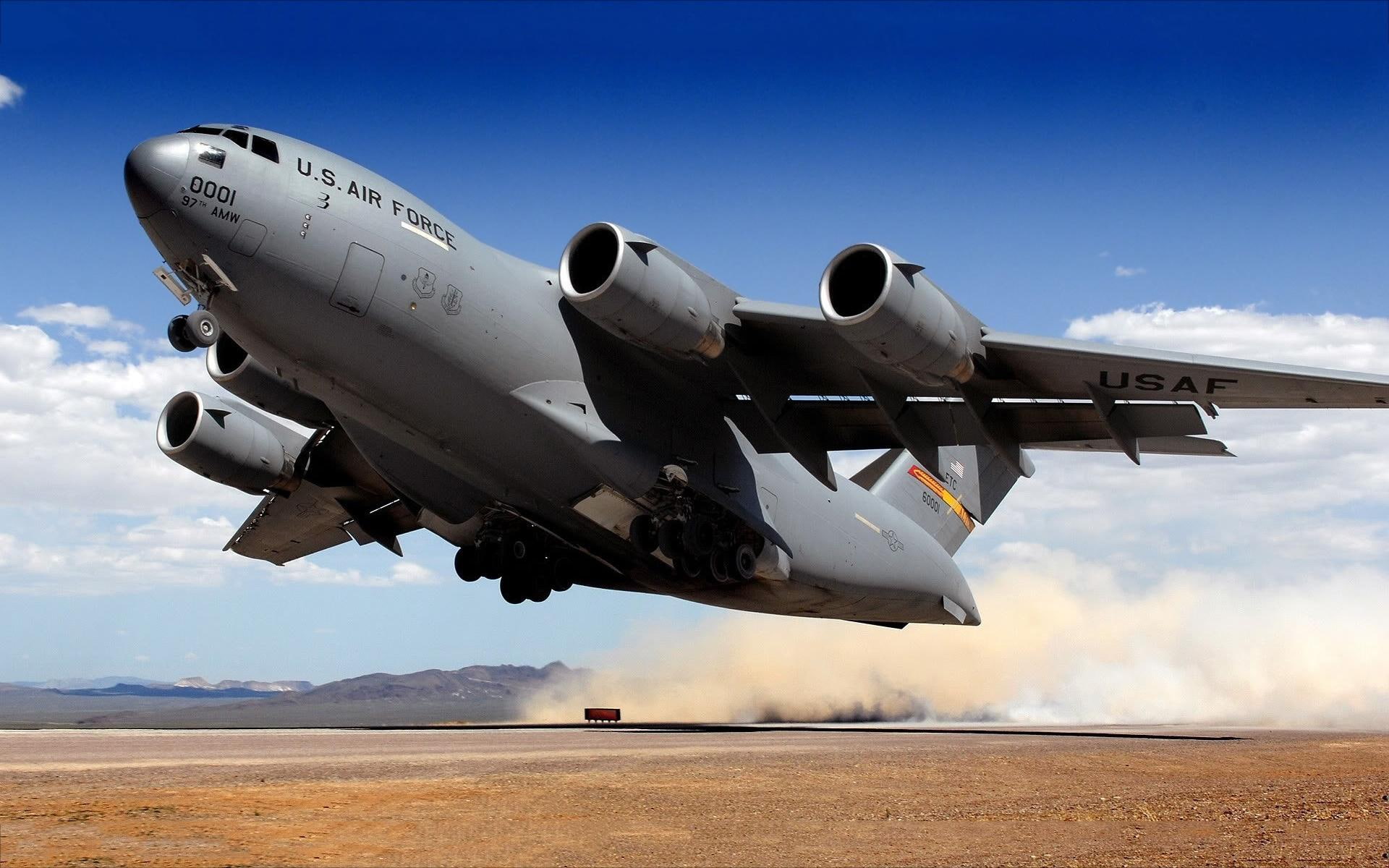 transport, other aircraft, globemaster, military, airforce, 1080P, aircraft, c, HD Wallpaper