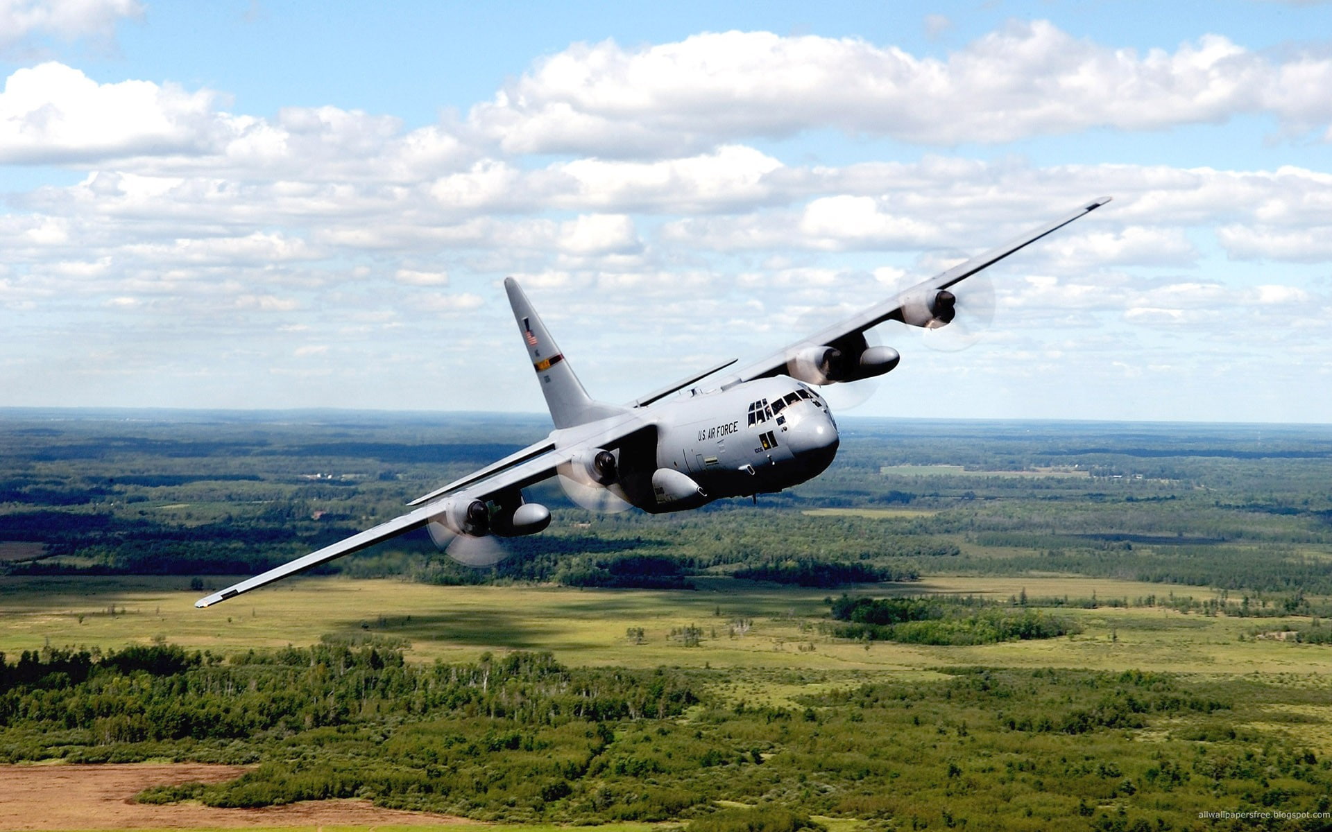 grey, plane, us, 1080P, c, airforce, bomber, HD Wallpaper