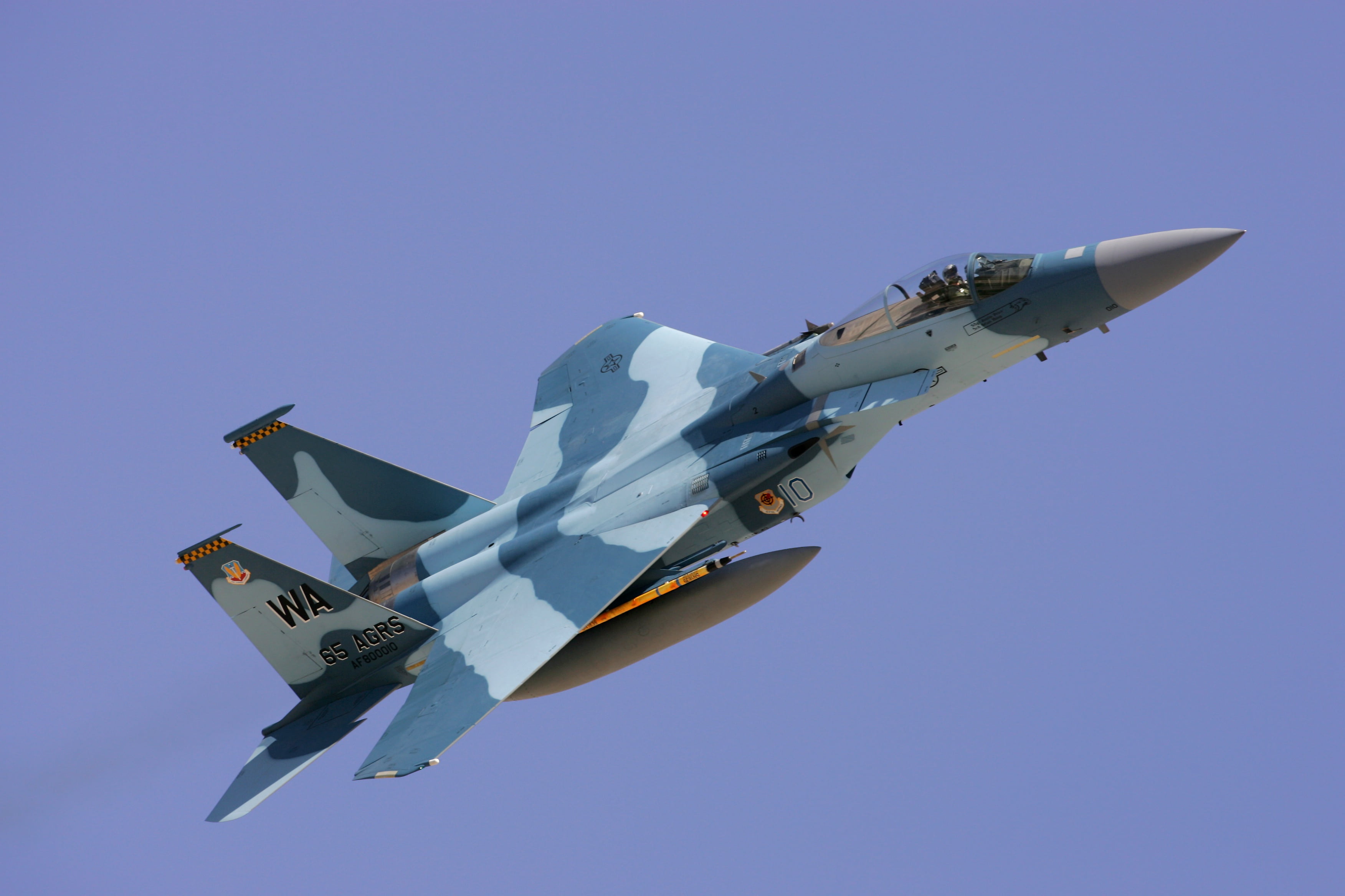 Fighter, F-15C Eagle, USAF, 2K, Aggressor Squadron, HD Wallpaper