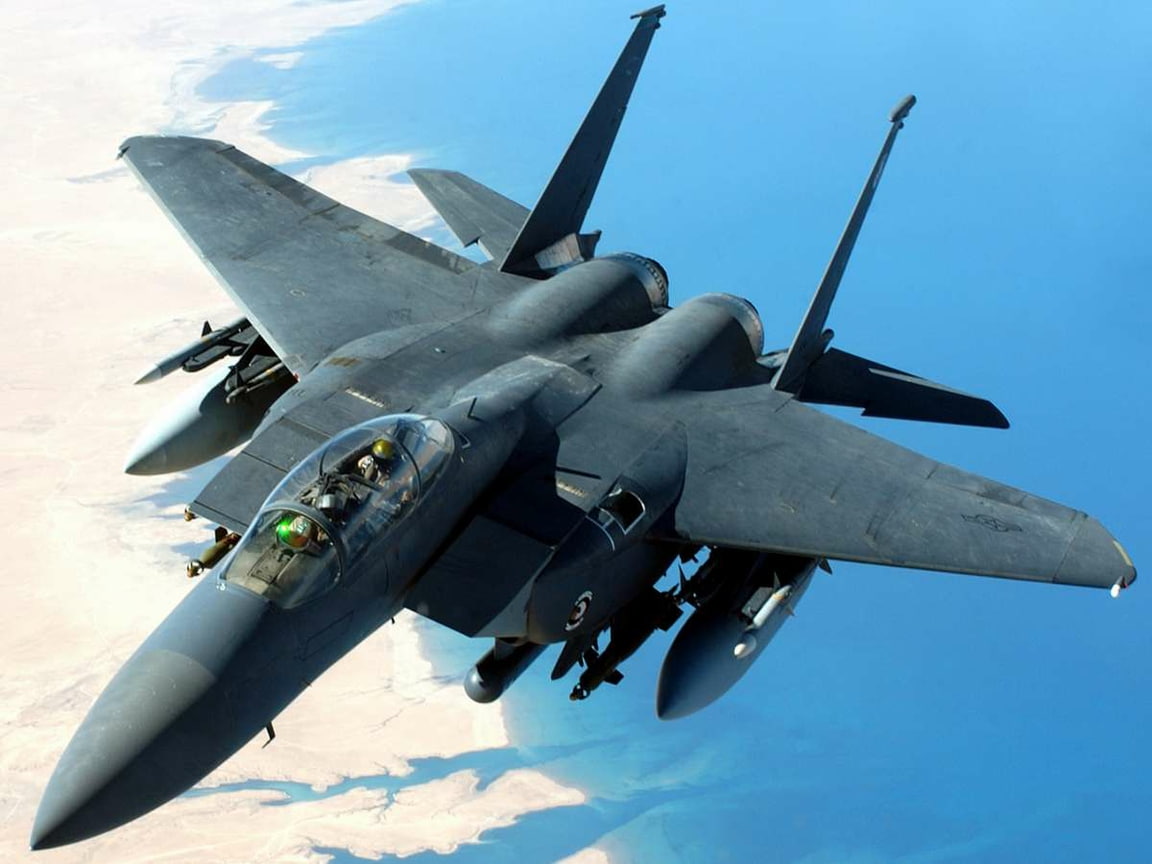 Eagle, f, jet, F15, 480P, aircraft, boeing, art, fighter, military, hd, HD Wallpaper