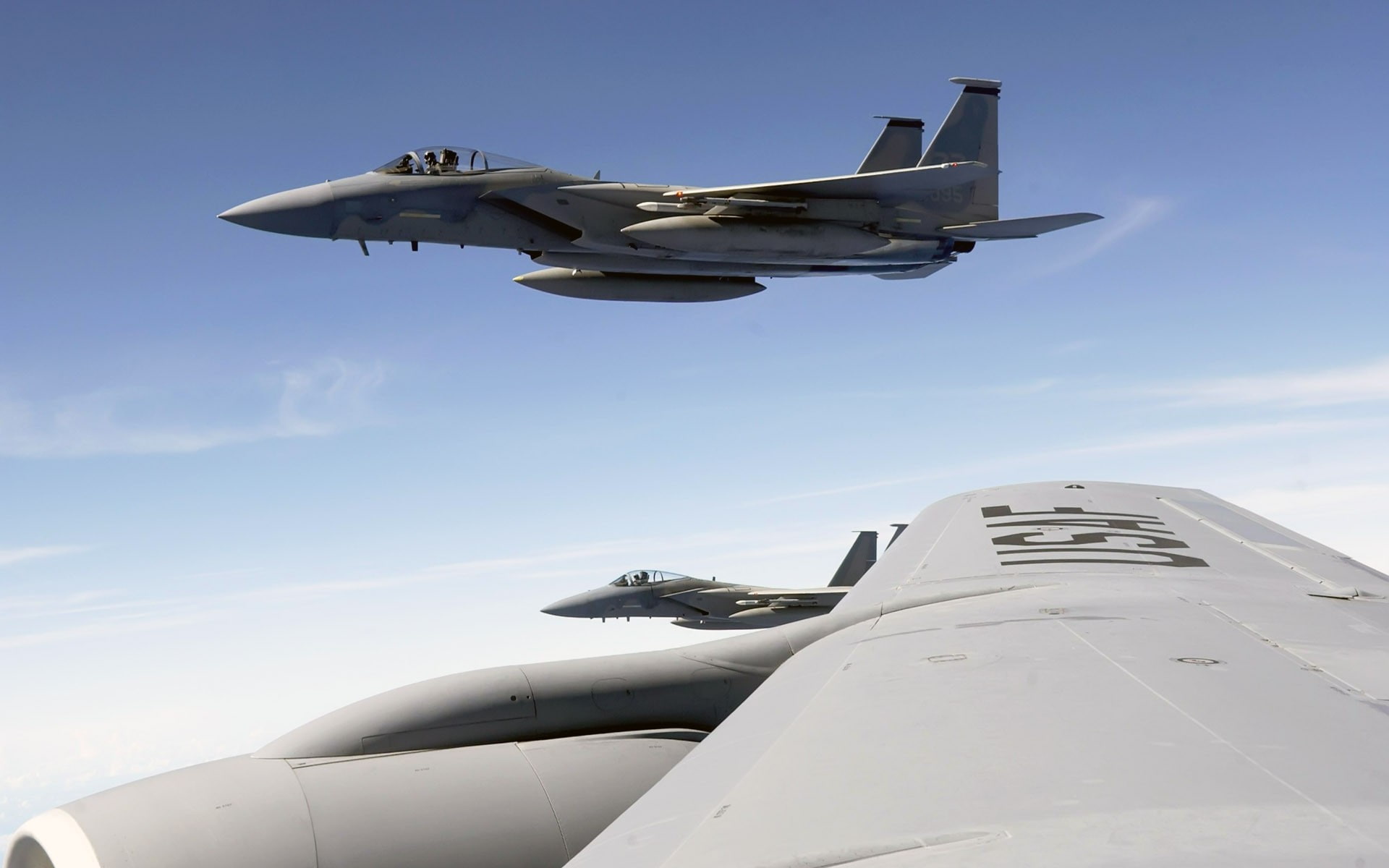 F15 Eagle, airplane, 1080P, warplanes, HD Wallpaper