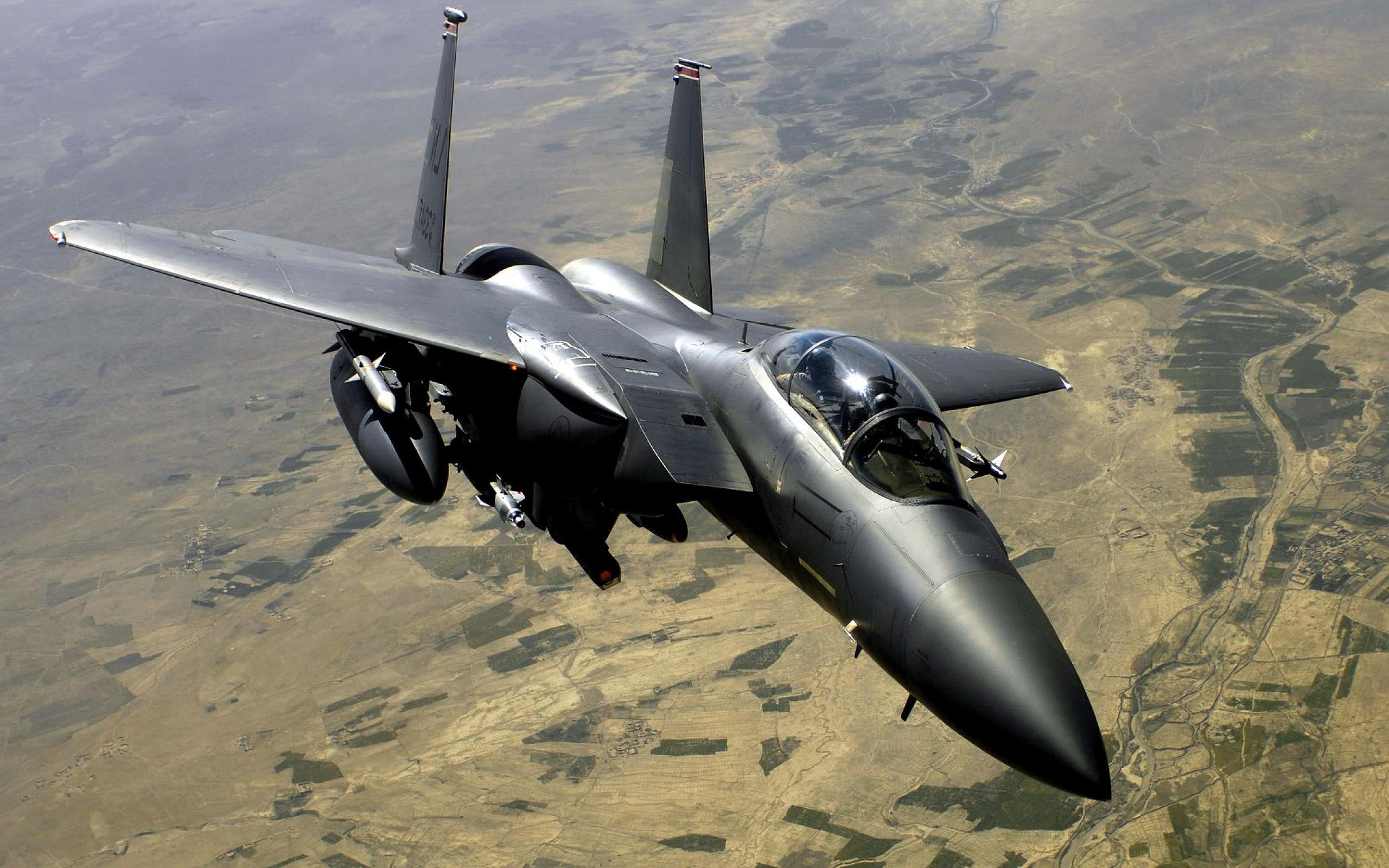 eagle, aircraft, f, 2K, jet fighter, jet, fighter, HD Wallpaper