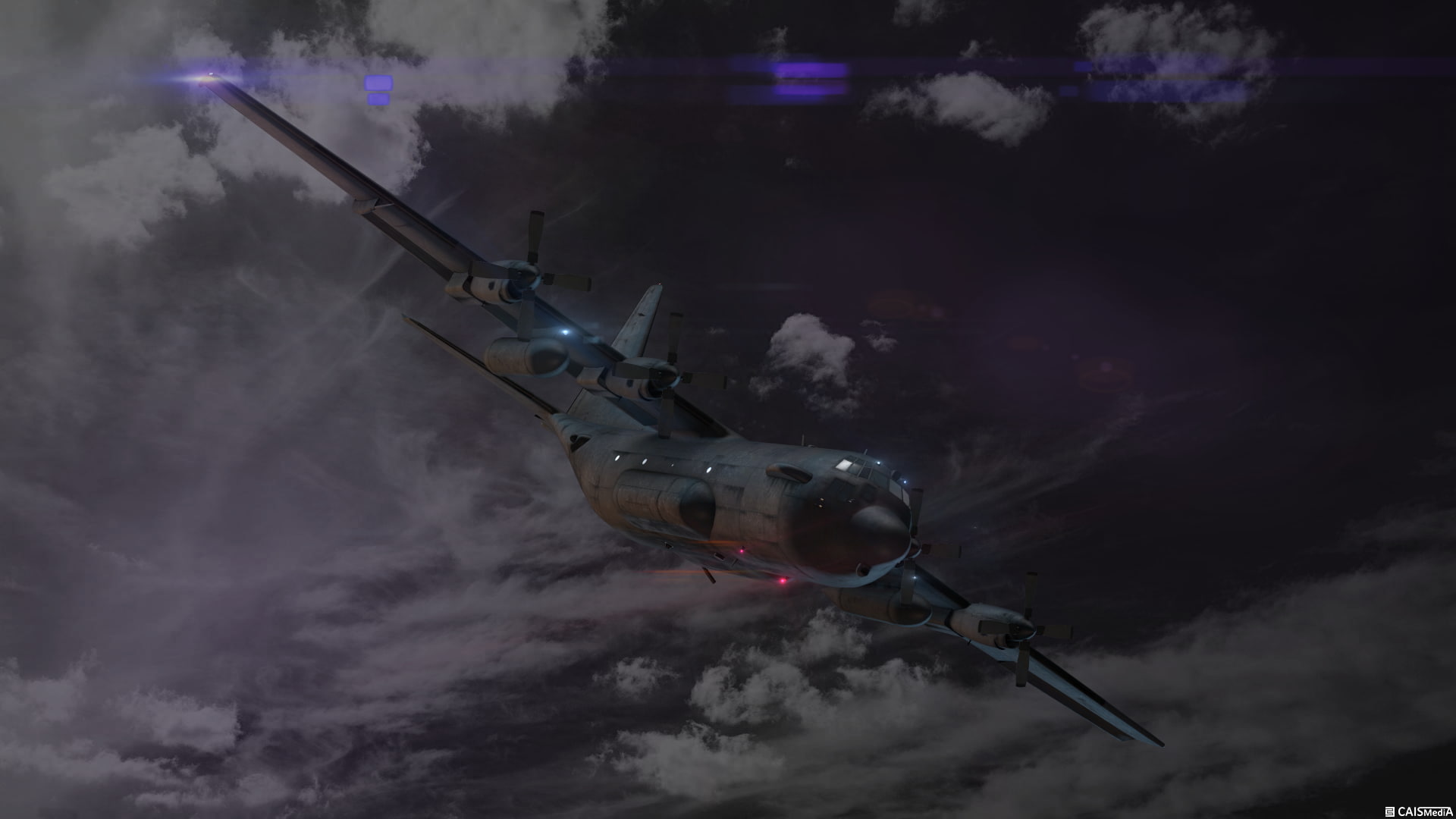 military, transportation, sky, air vehicle, Lockheed C-130 Hercules, cloud - sky, mid-air, airplane, motion, no people, flying, aircraft, 1080P, on the move, HD Wallpaper
