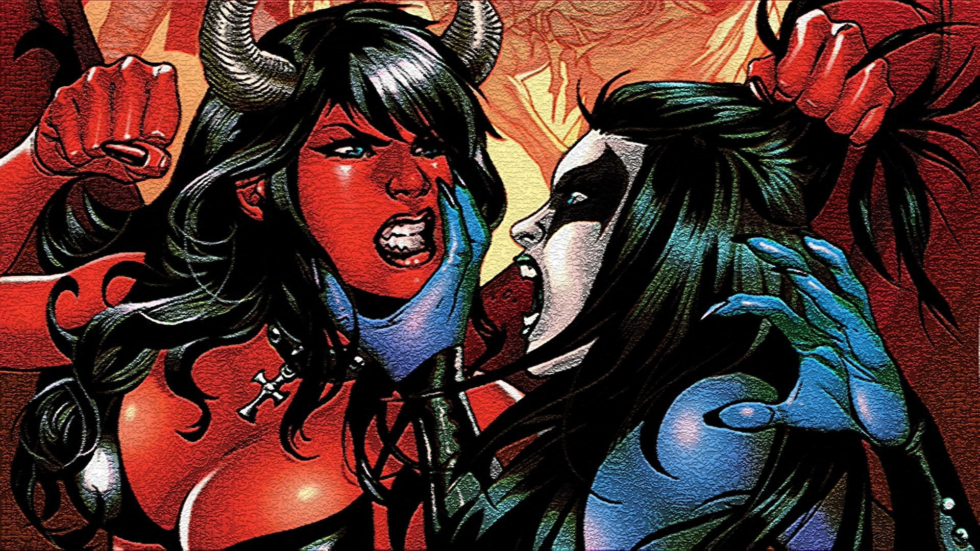 Purgatori (Comics), Comics, 1080P, Chaos, HD Wallpaper