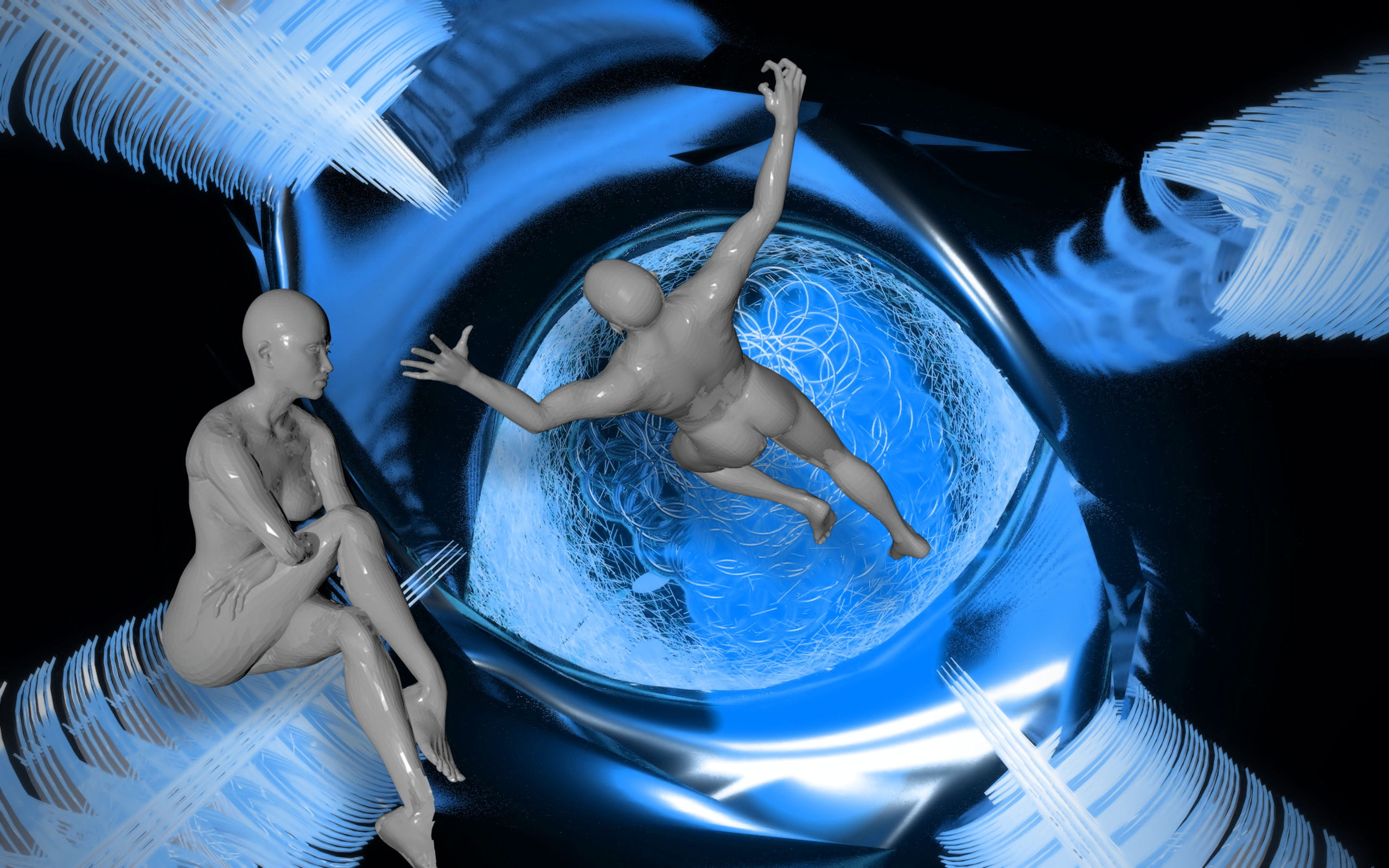 human representation, psychotherapy, futuristic, mysterious, people, adult, subconscious, psychiatry, hospital, planet earth, psychology, soul, blue, occupation, HD Wallpaper
