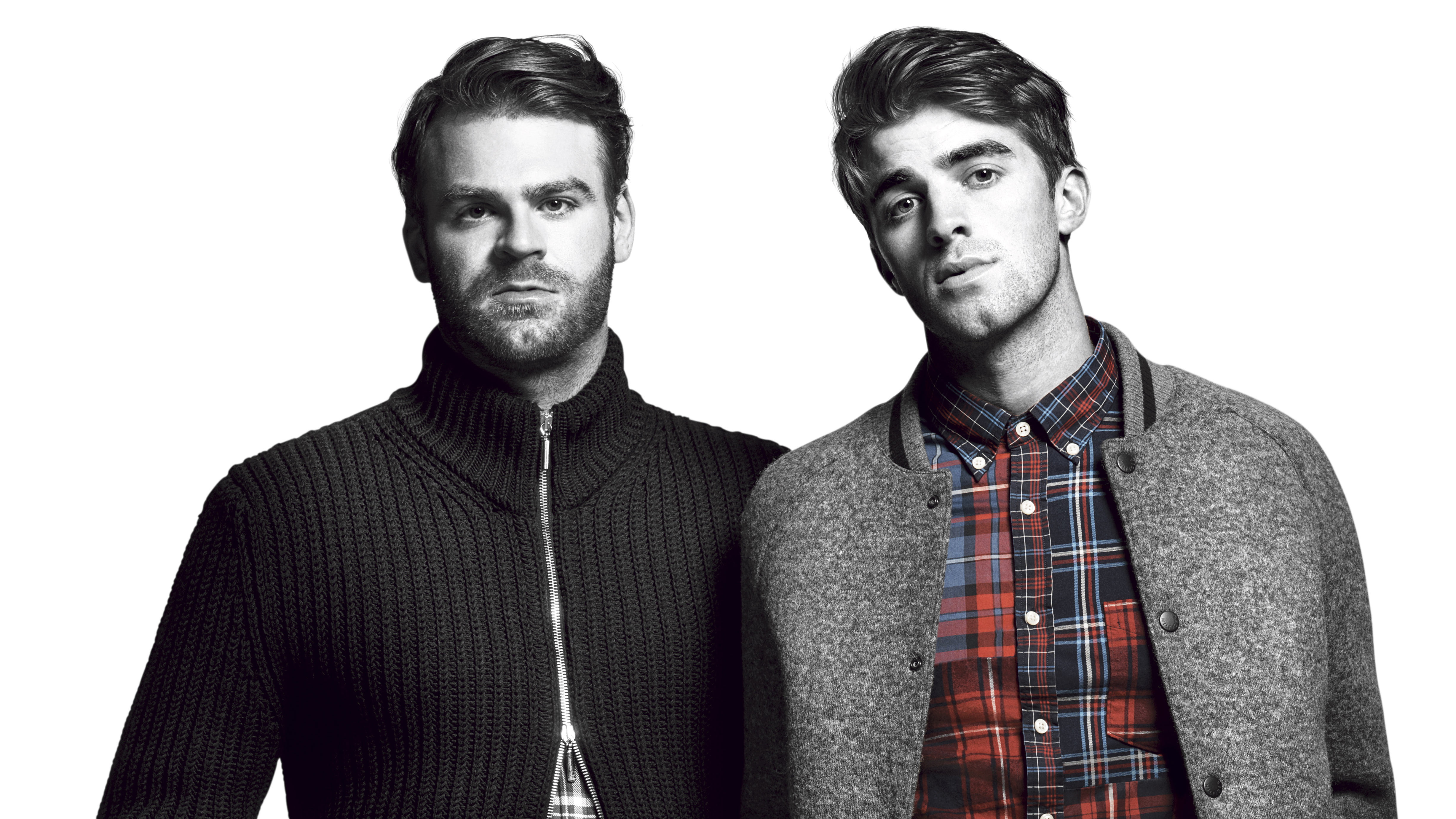 studio shot, andrew taggart, alex pall, young adult, standing, chainsmokers, front view, men, hd, togetherness, portrait, cut out, couple - relationship, HD Wallpaper
