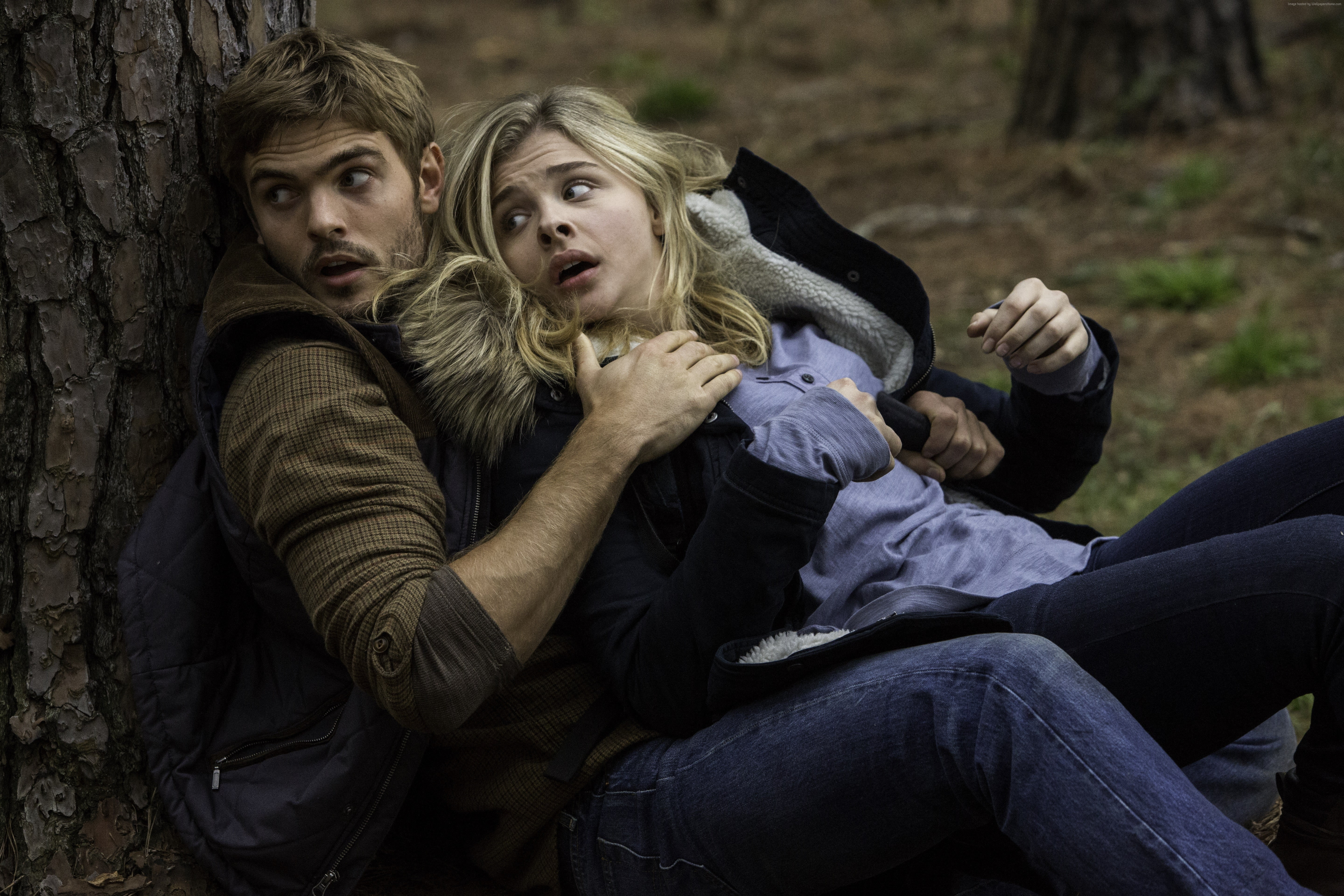 5K, Chloe Moretz, Best movies, The 5th wave, Alex Roe, HD Wallpaper