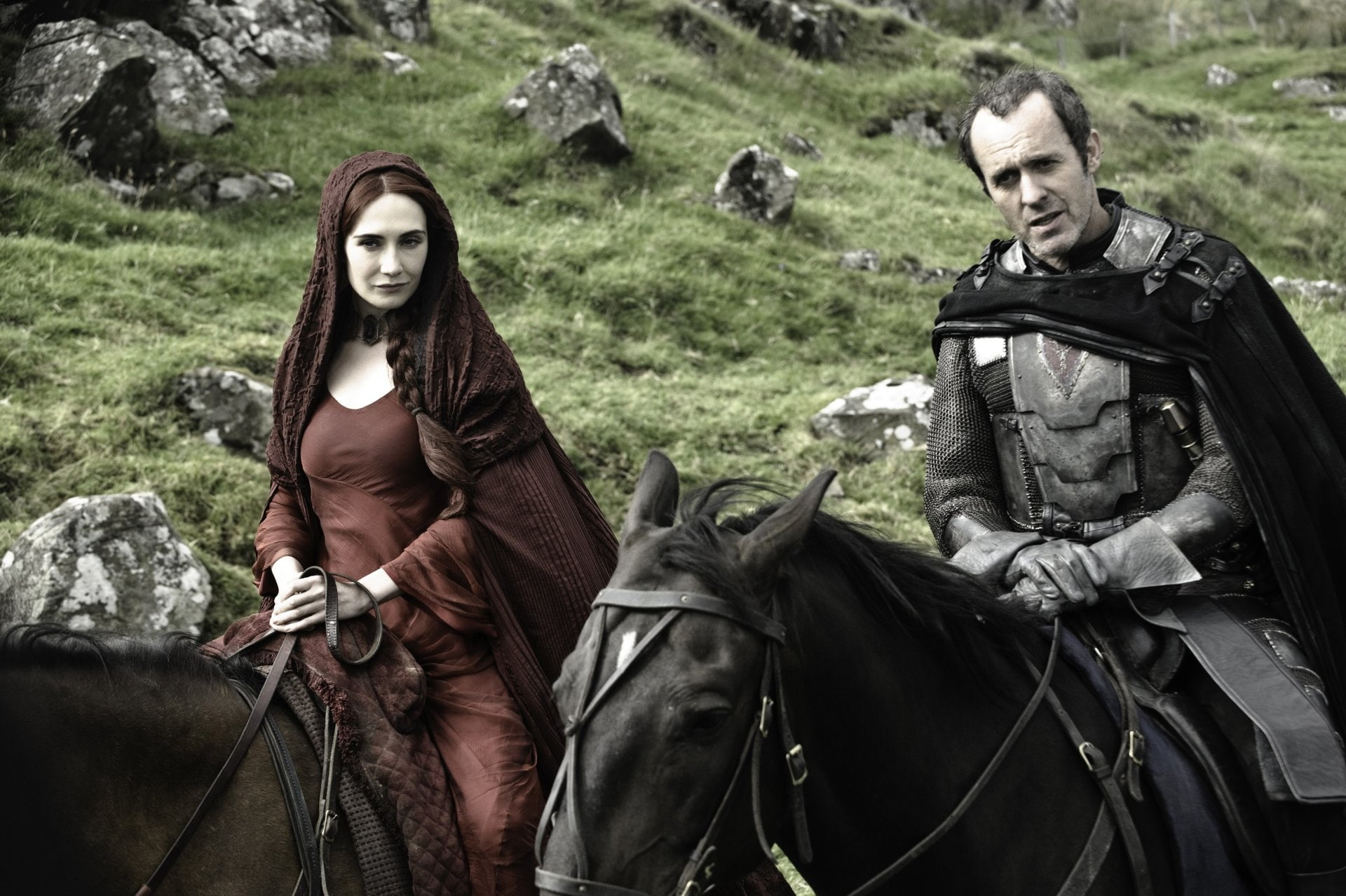 TV Show, Stannis Baratheon, Game Of Thrones, Melisandre (Game of Thrones), 1080P, Carice van Houten, Stephen Dillane, HD Wallpaper