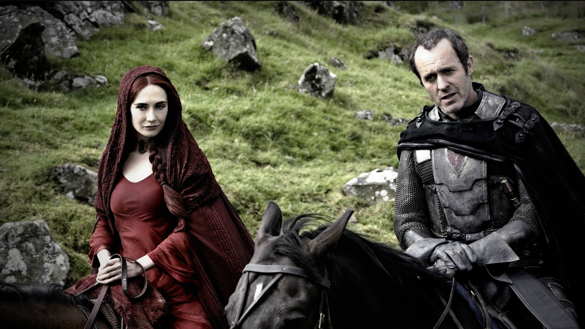 Melisandre (Game of Thrones), Game Of Thrones, Stannis Baratheon, Stephen Dillane, 1080P, TV Show, Carice van Houten, HD Wallpaper